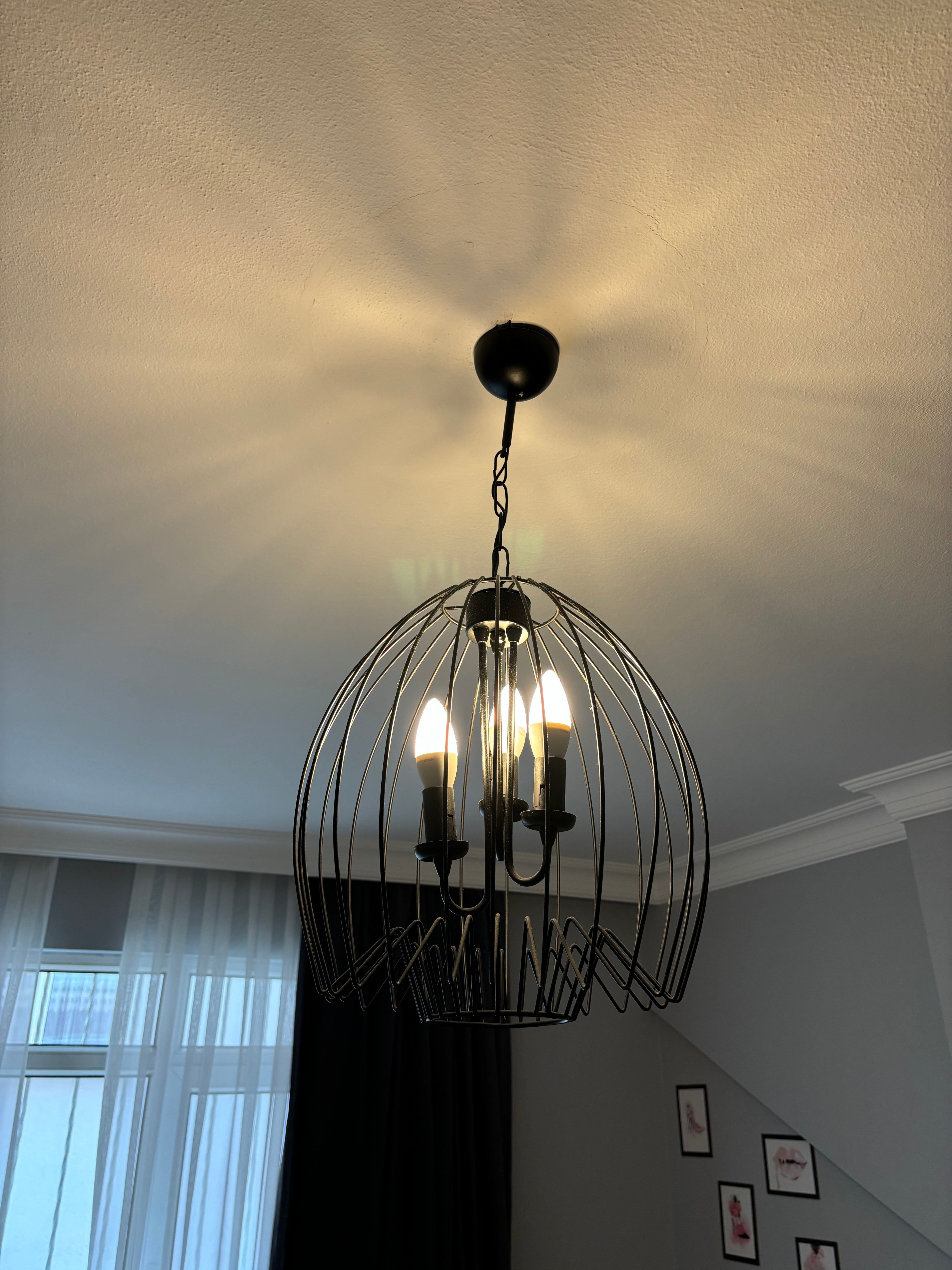 Mave Siyah Sarkıt / Avize