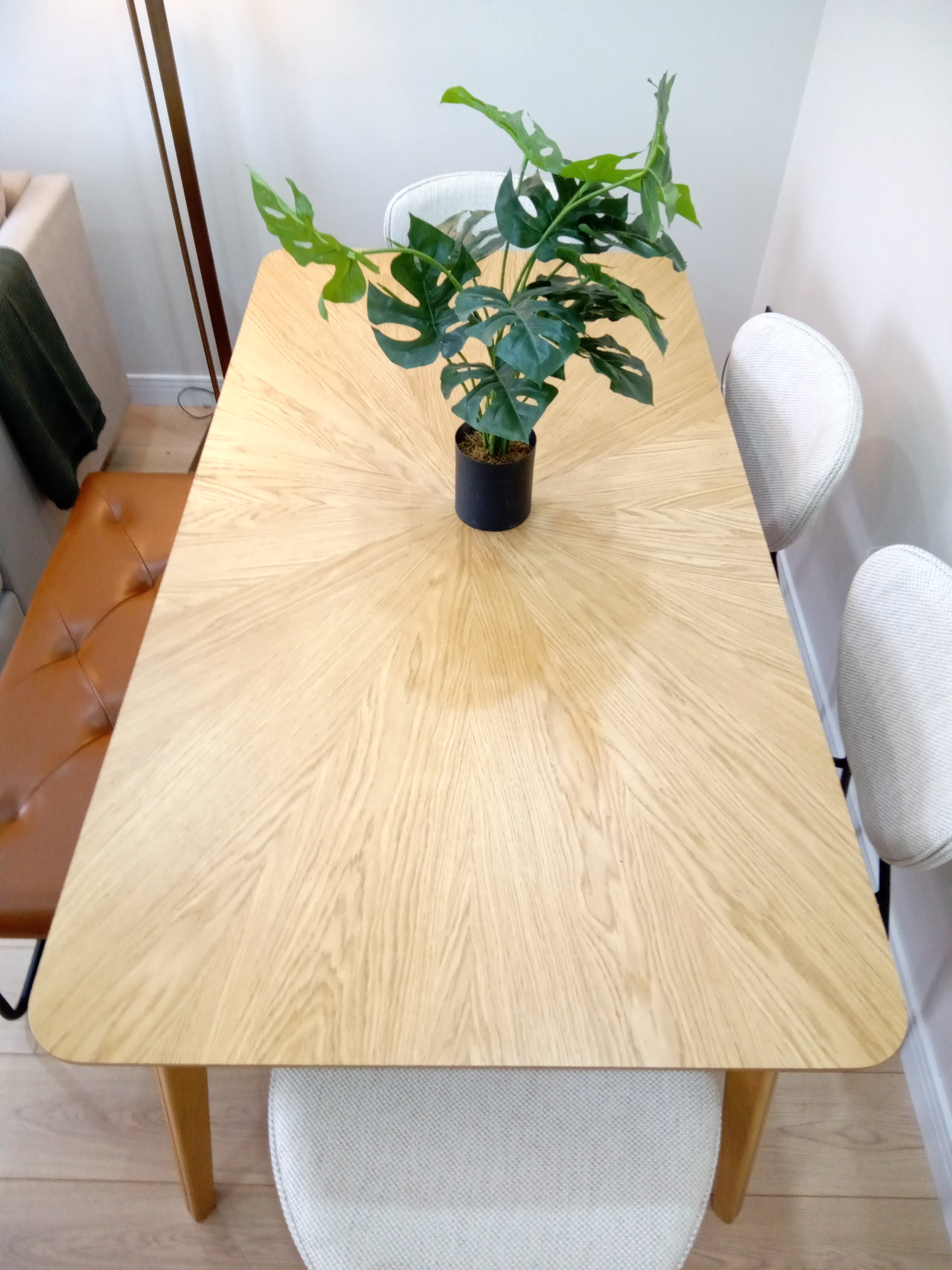 Helsinki/Norge Yemek Masası 90x170 Meşe