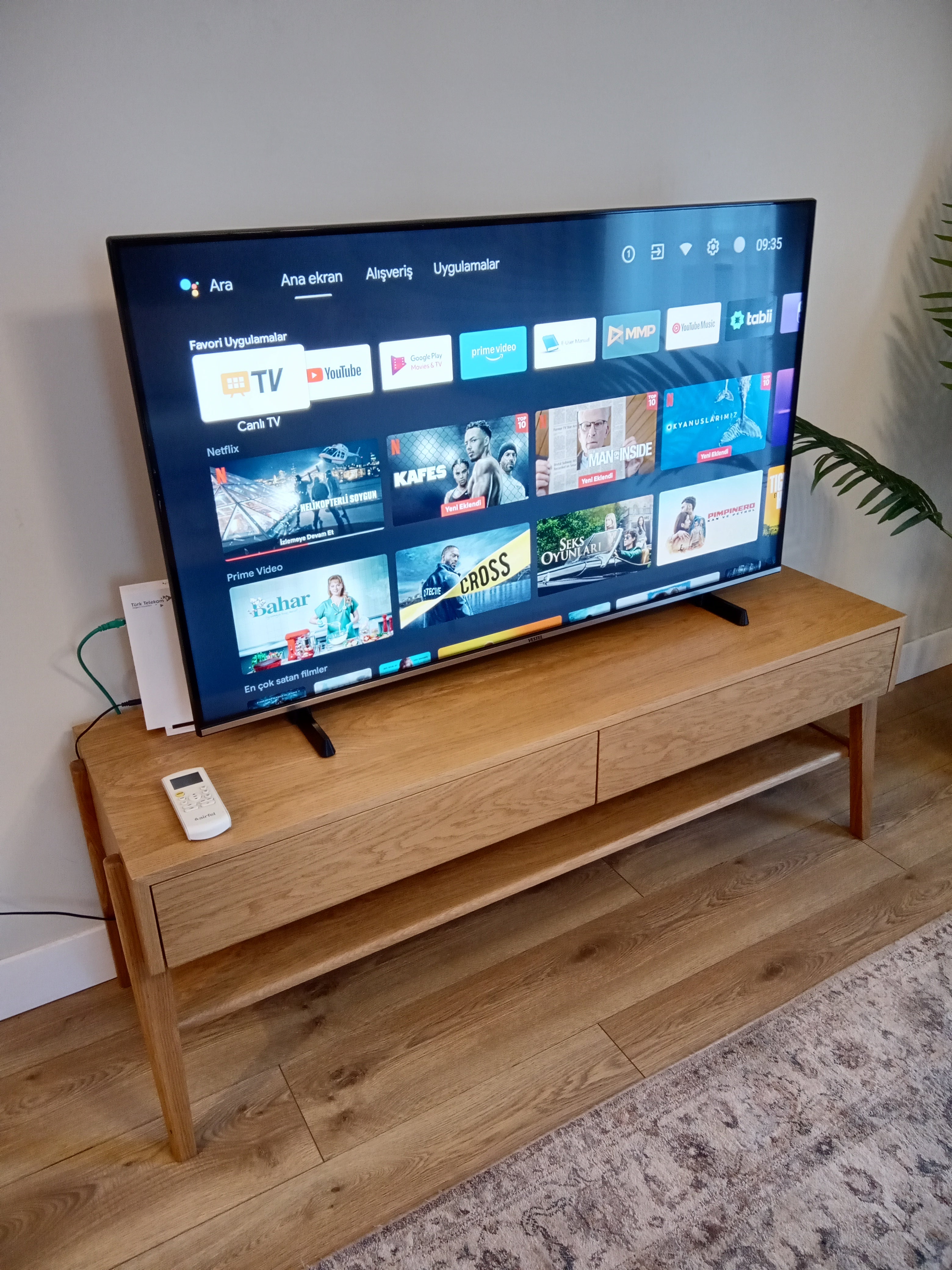 Freya Tv Sehpası 140 cm Meşe