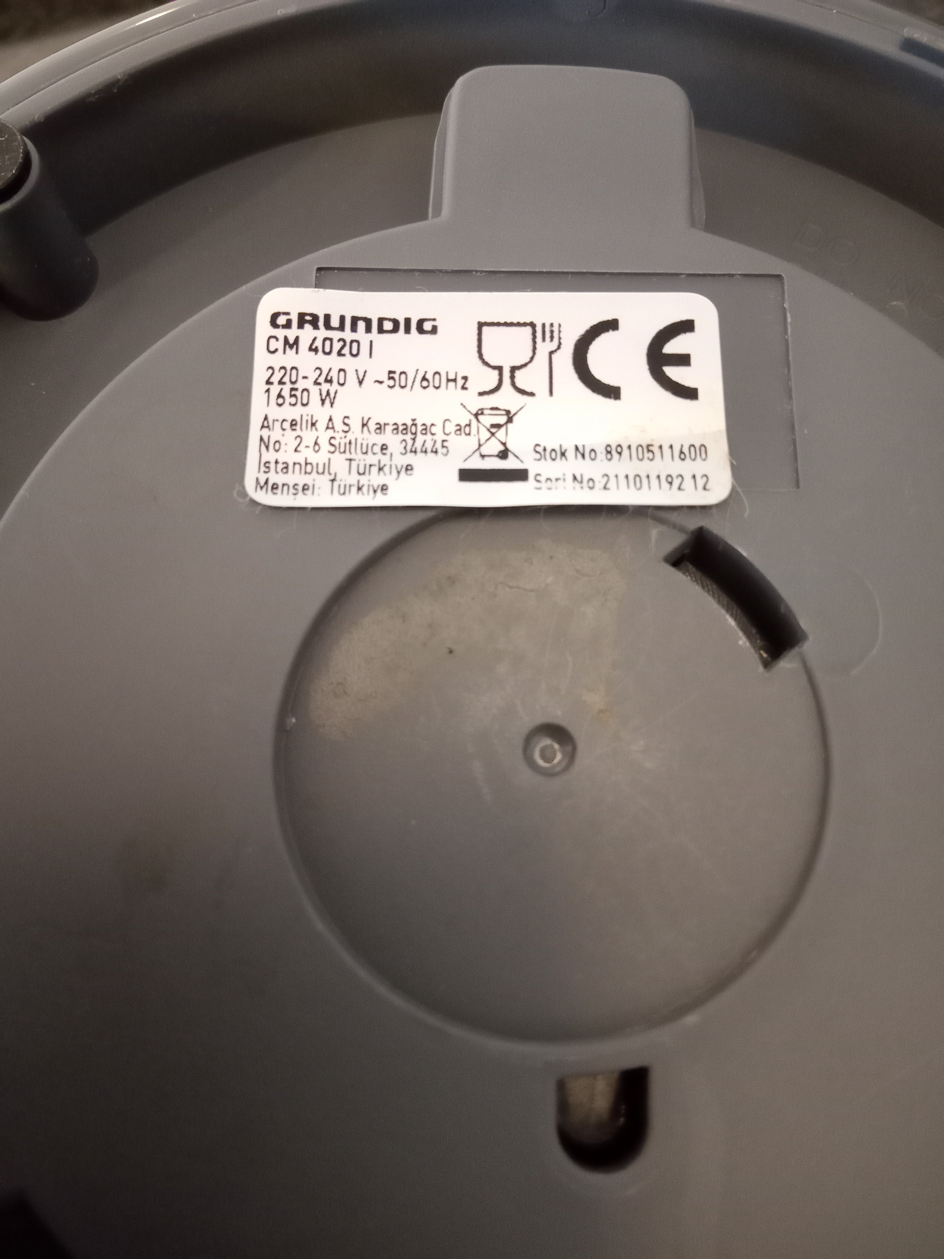 Grundig Çay Makinesi CM4020