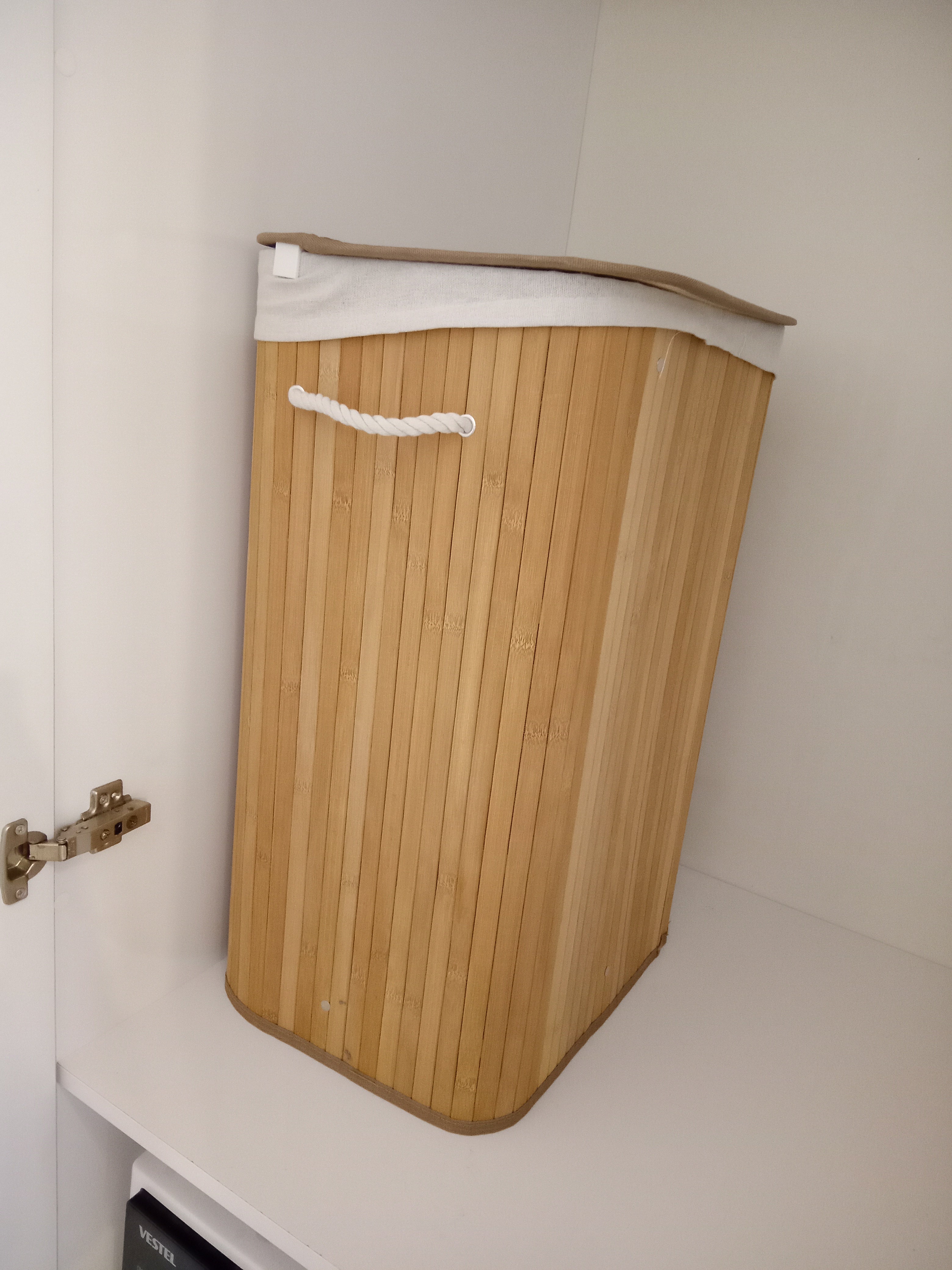 Bambu Çamaşır Sepeti