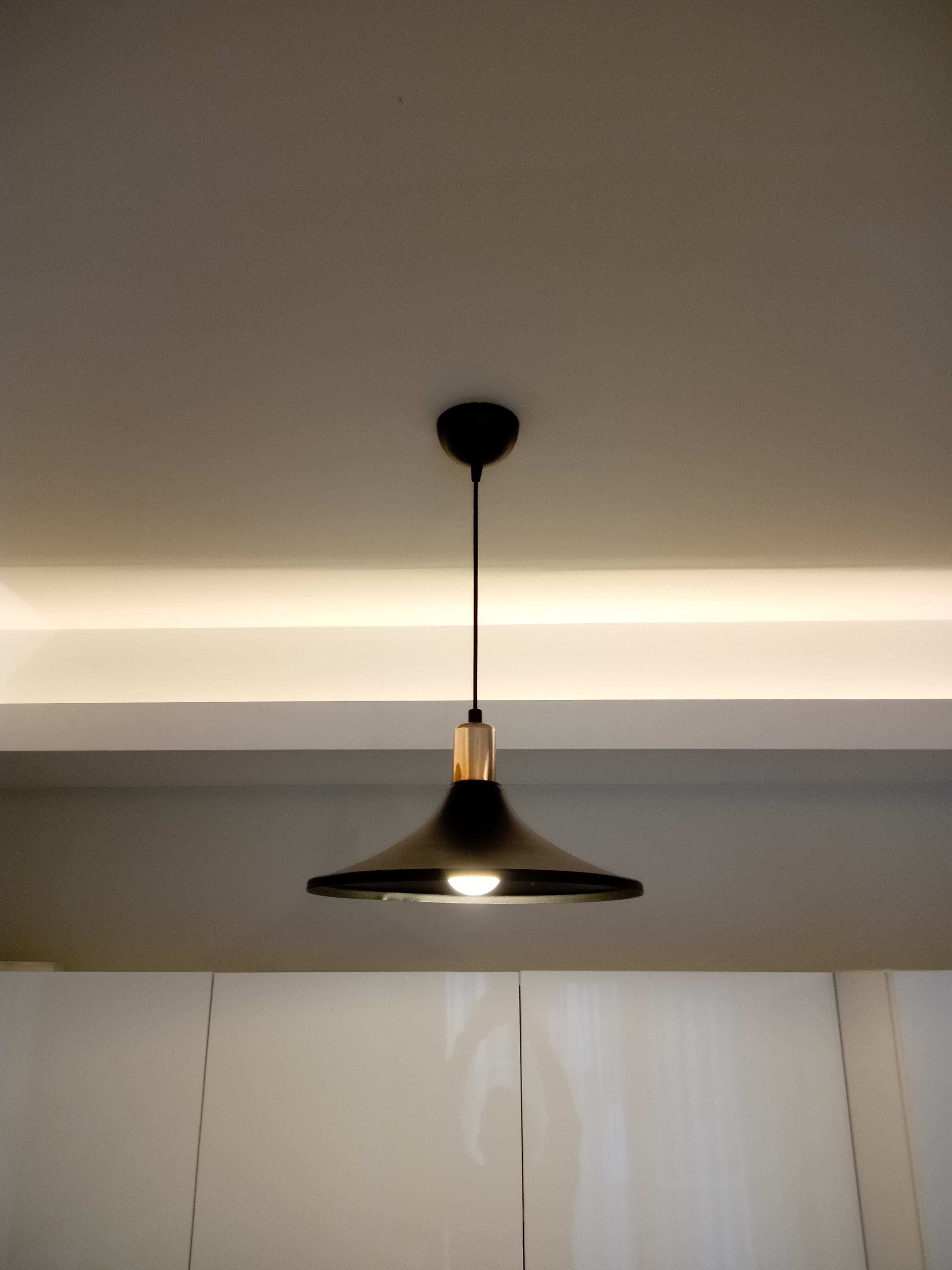 Drip Siyah Modern Sarkıt / Avize