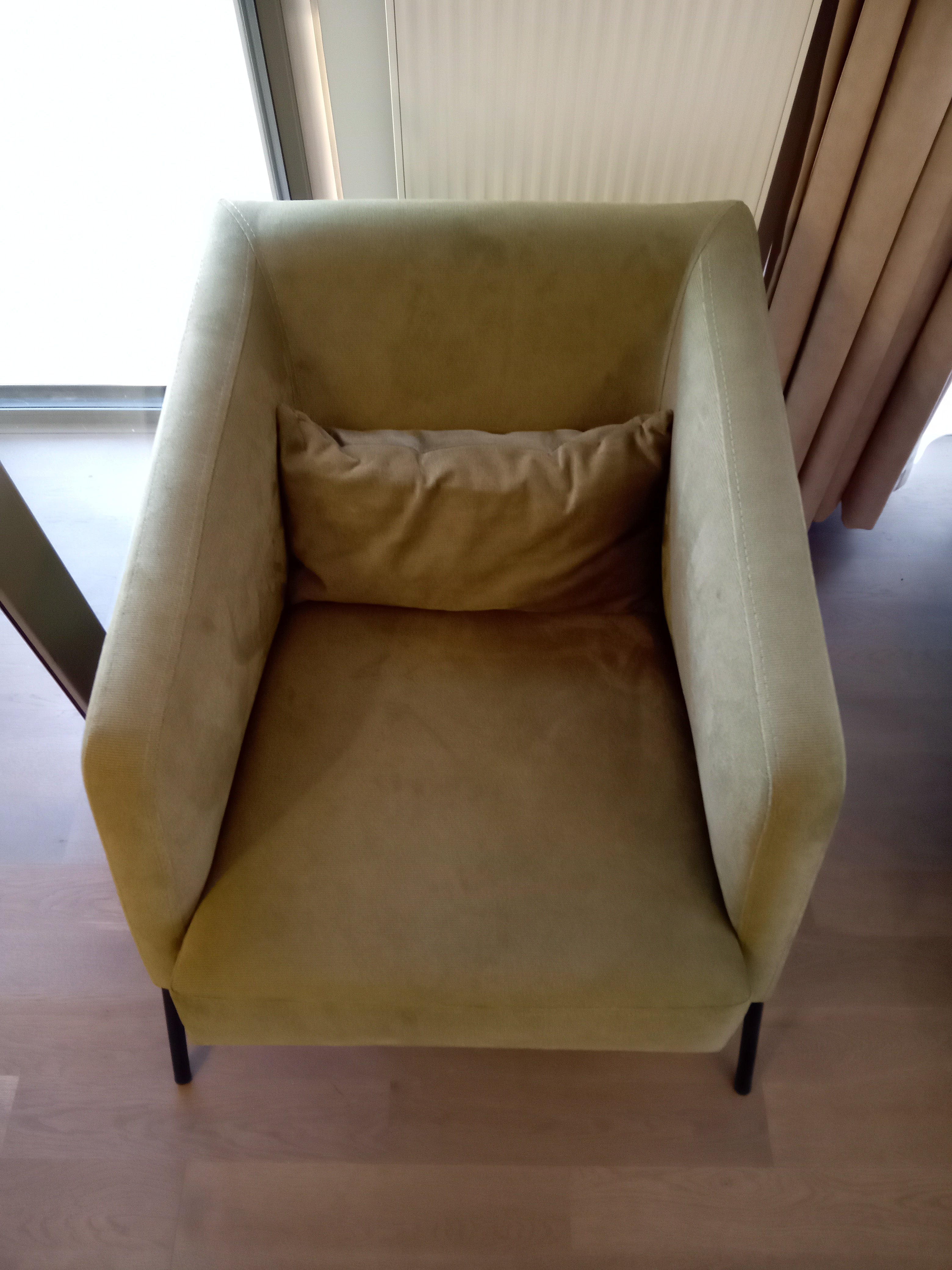 Kamin Berjer Kadife Yeşil