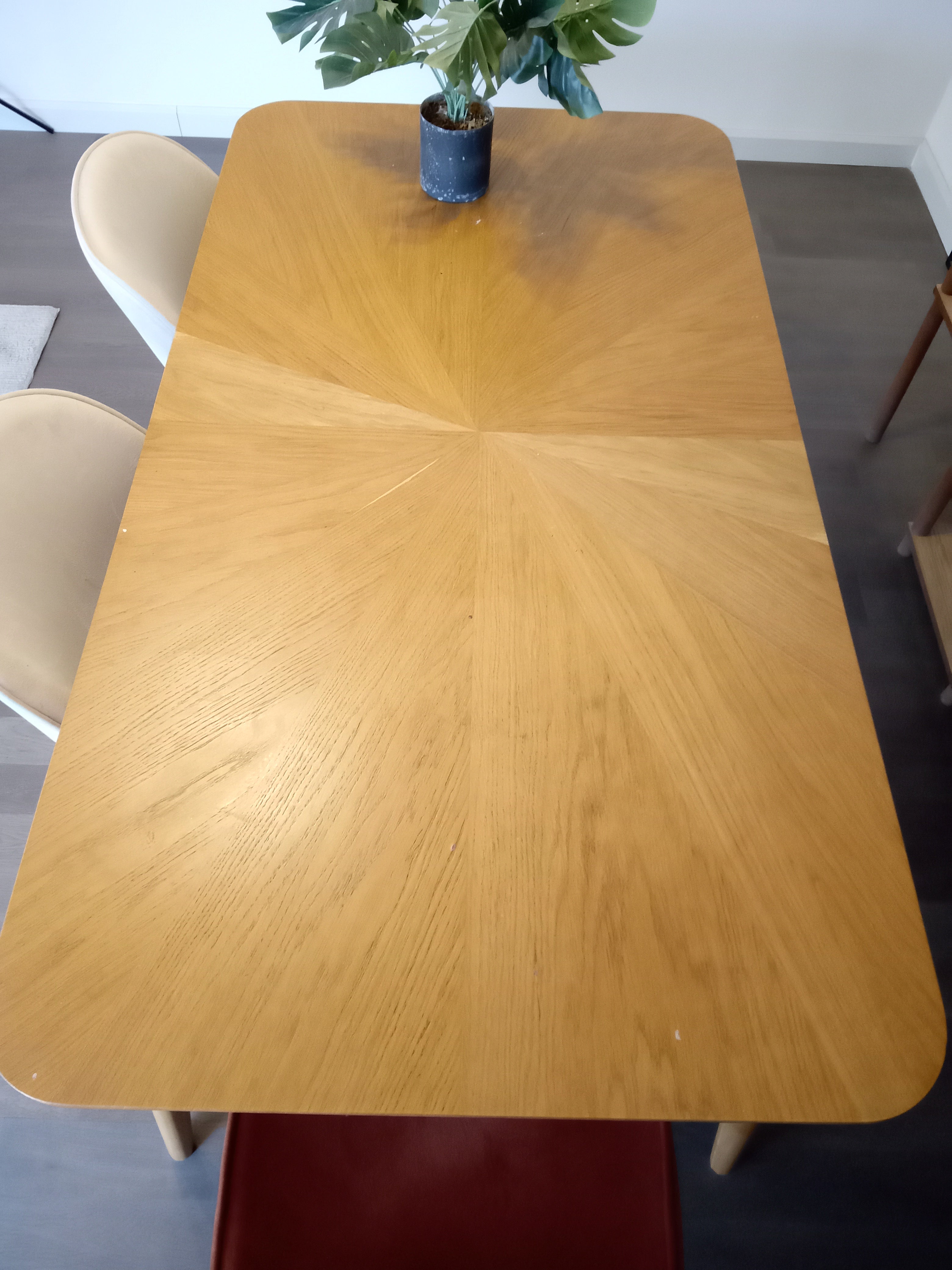 Helsinki/Norge Yemek Masası 90x170 Meşe