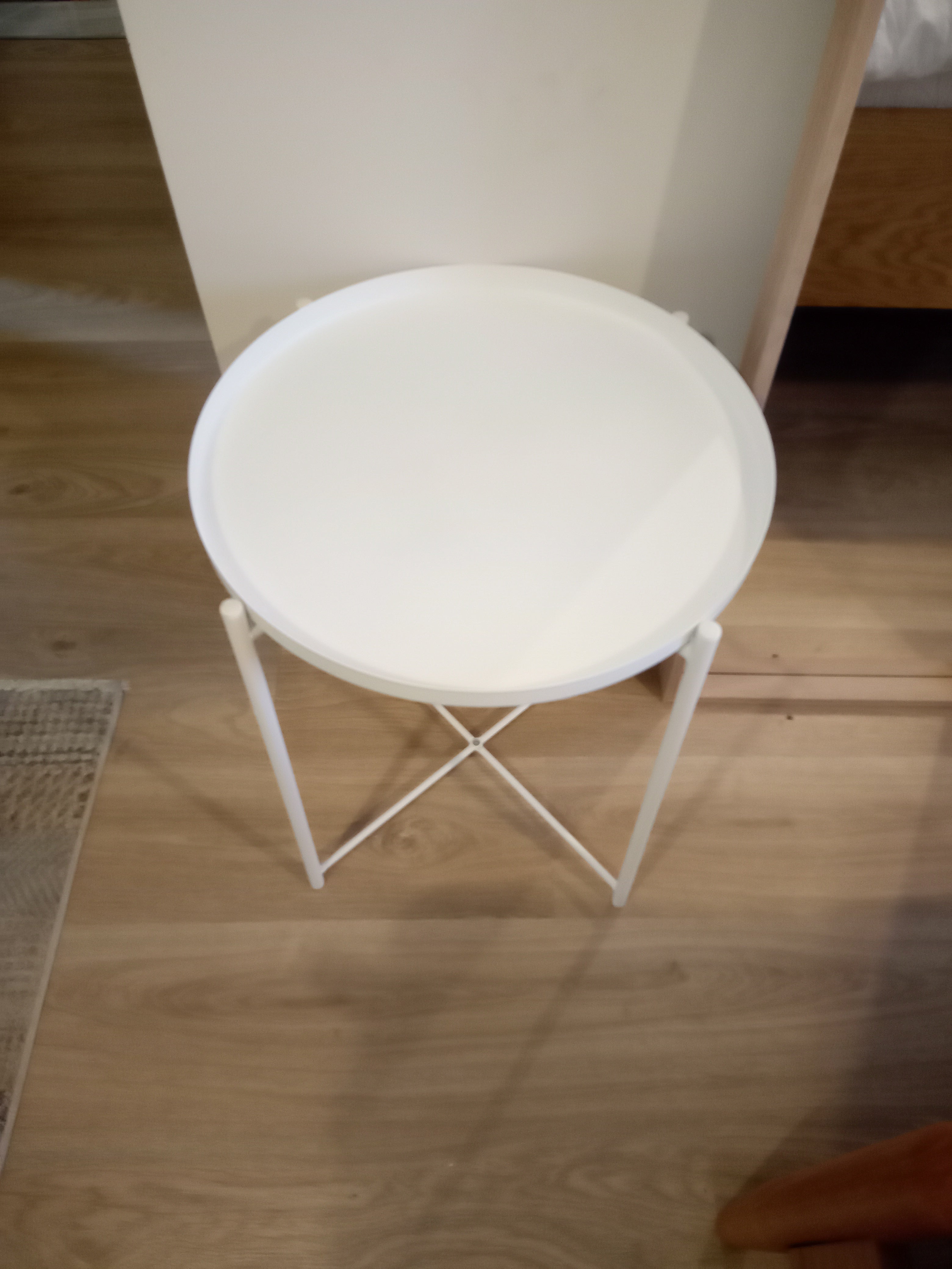 Gladom Yan Sehpa Beyaz