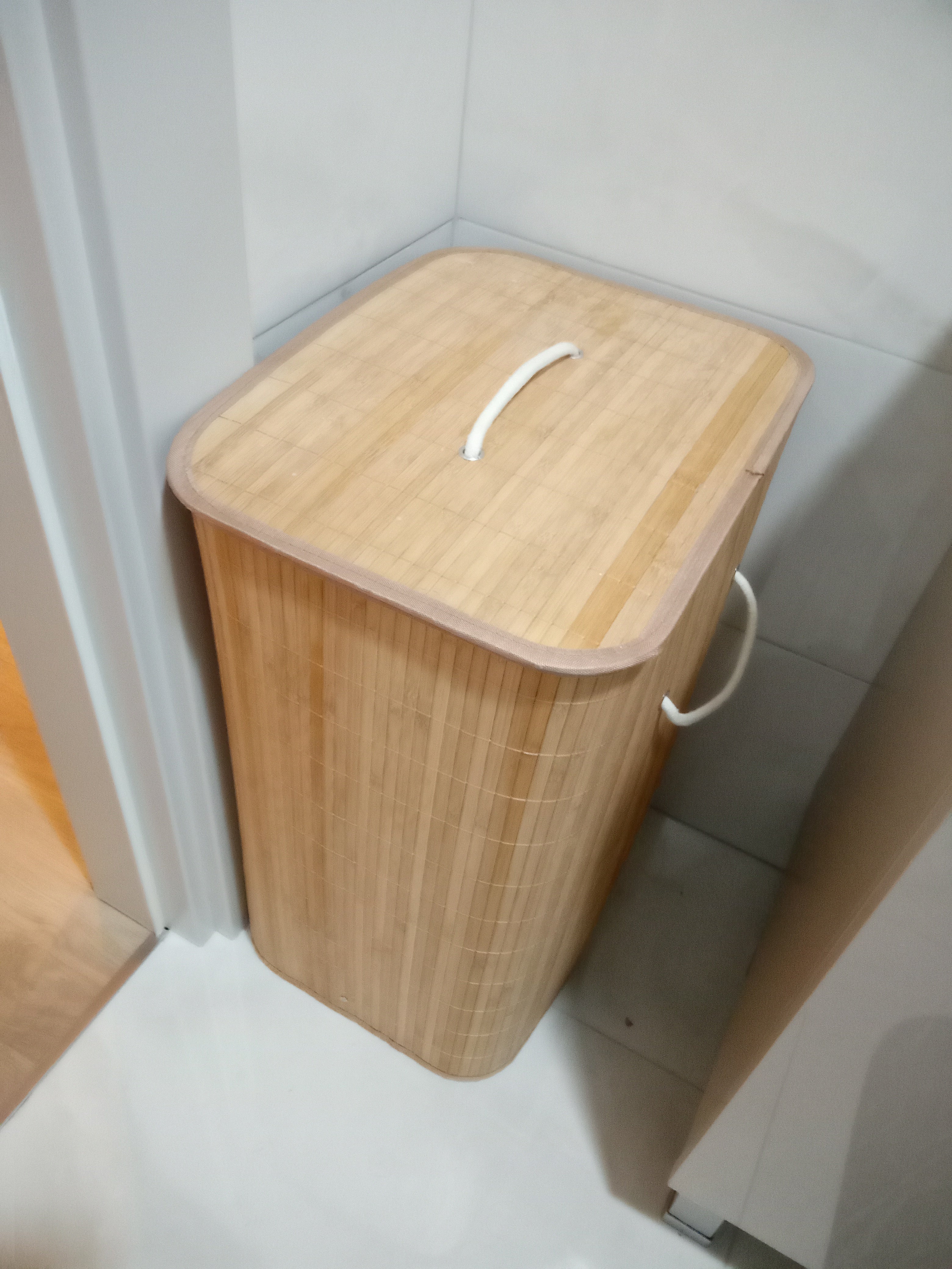 Bambu Çamaşır Sepeti