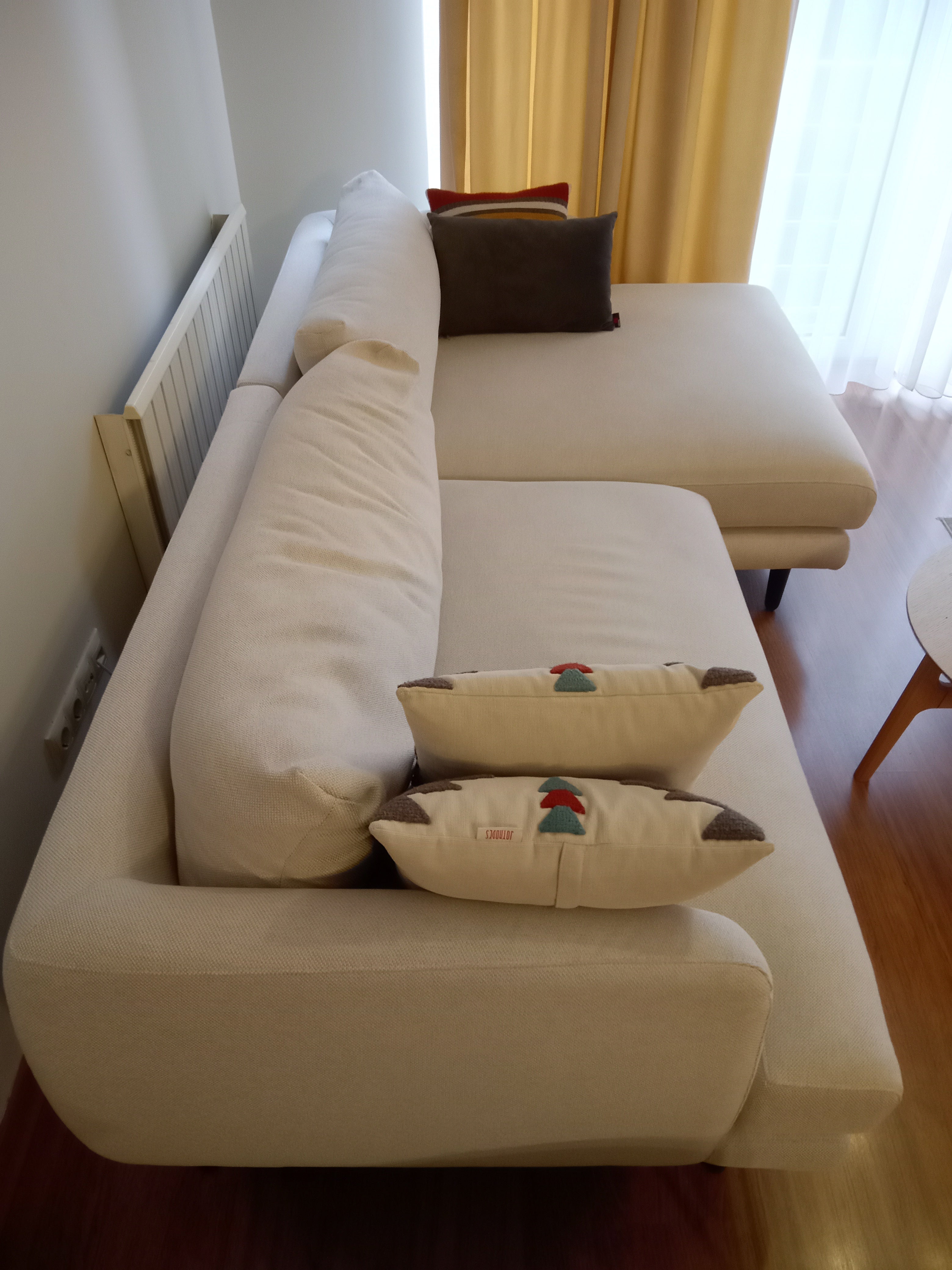 Haven Köşe Koltuk Bukle Keten Bej Sağ