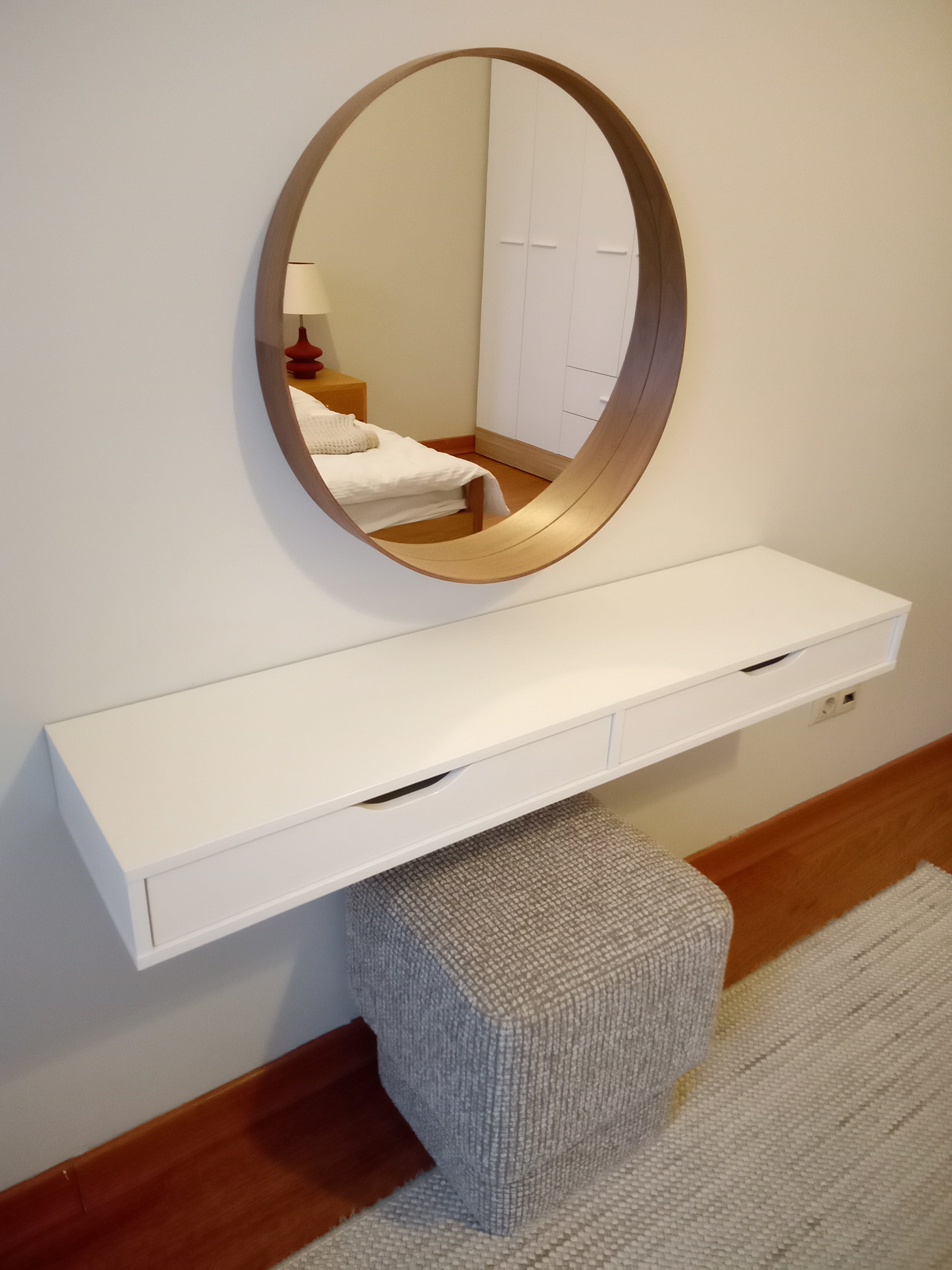 Mosslanda Raf 55 cm Beyaz