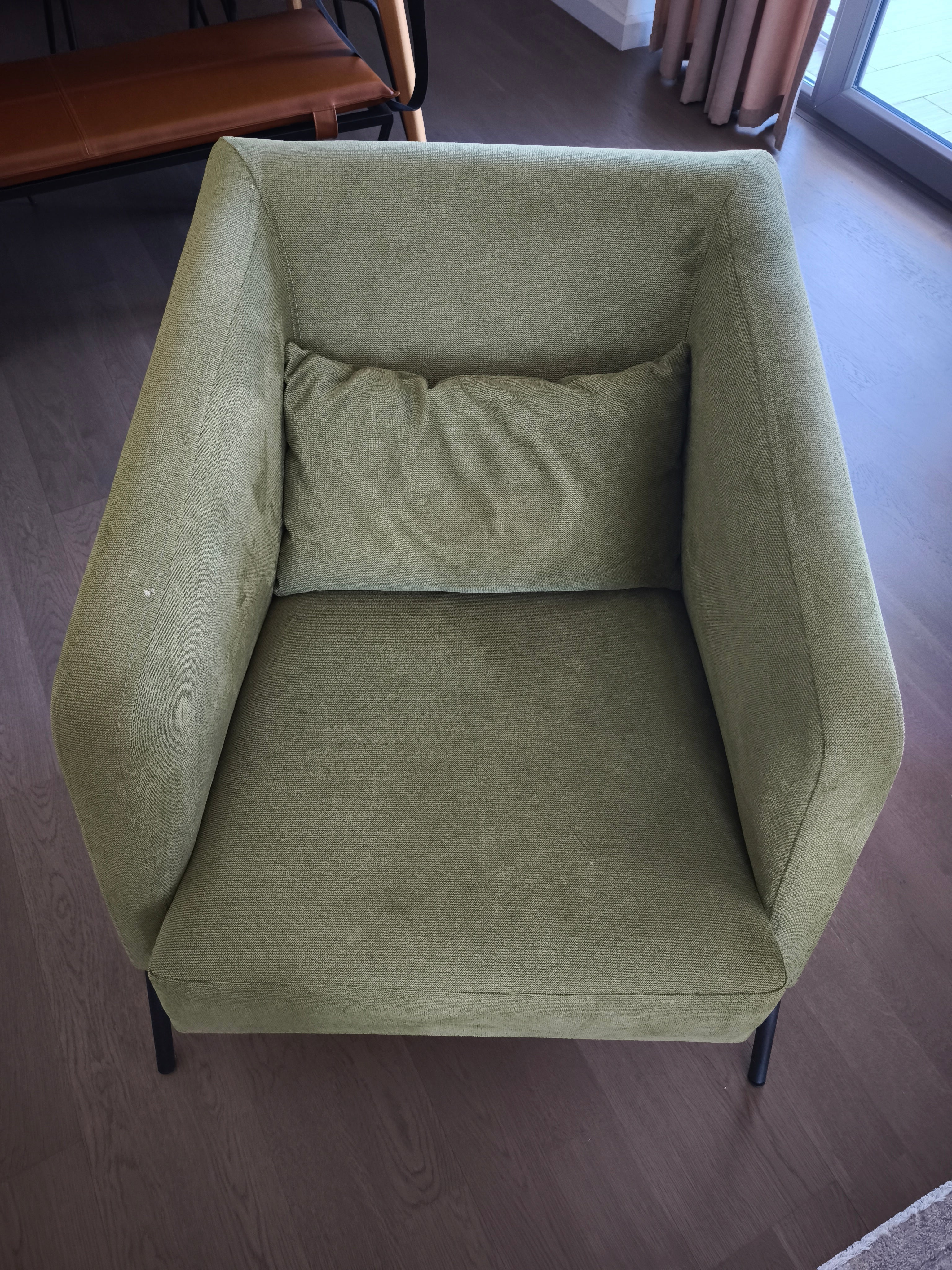 Kamin Berjer Kadife Yeşil