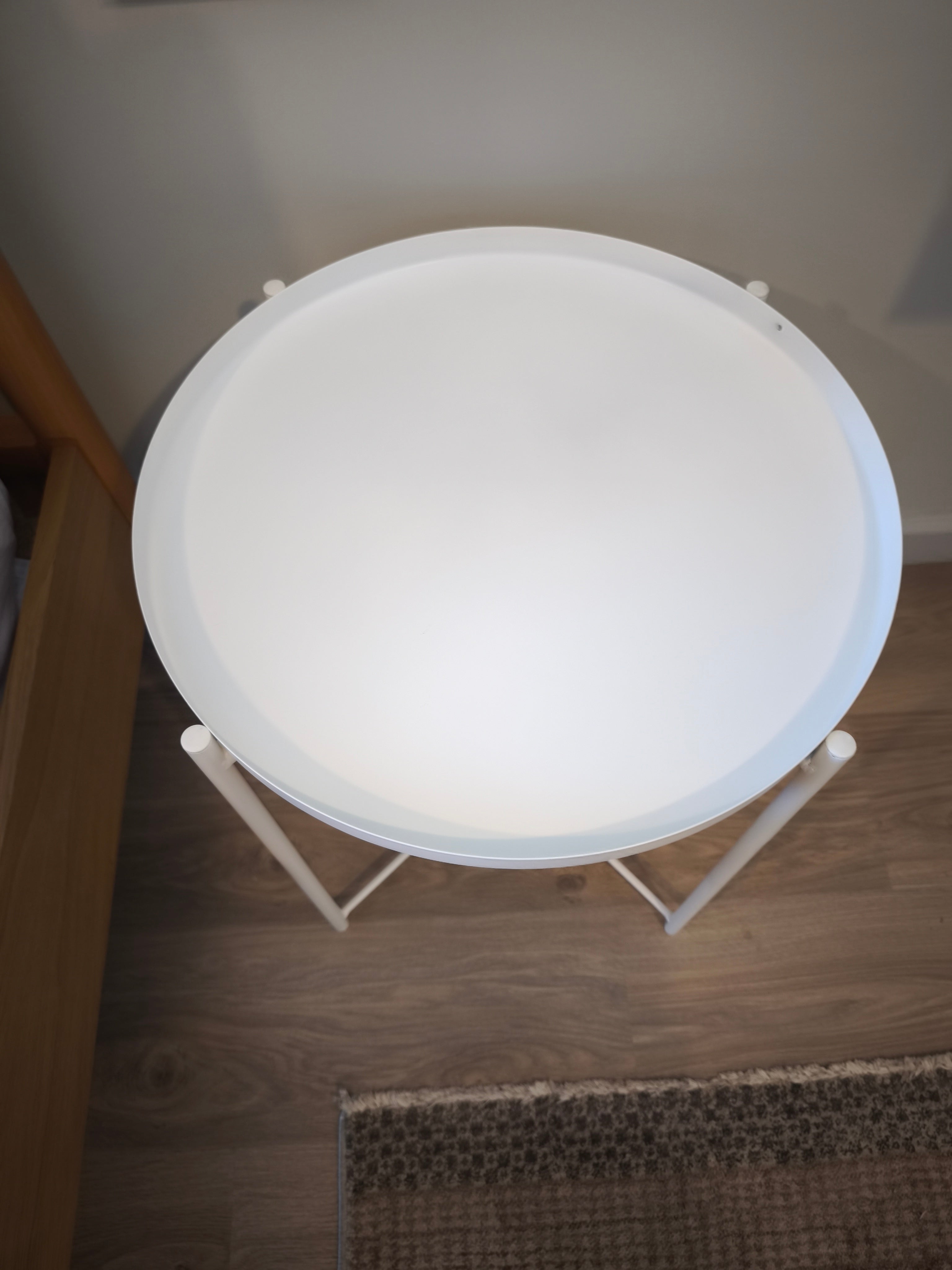 Gladom Yan Sehpa Beyaz