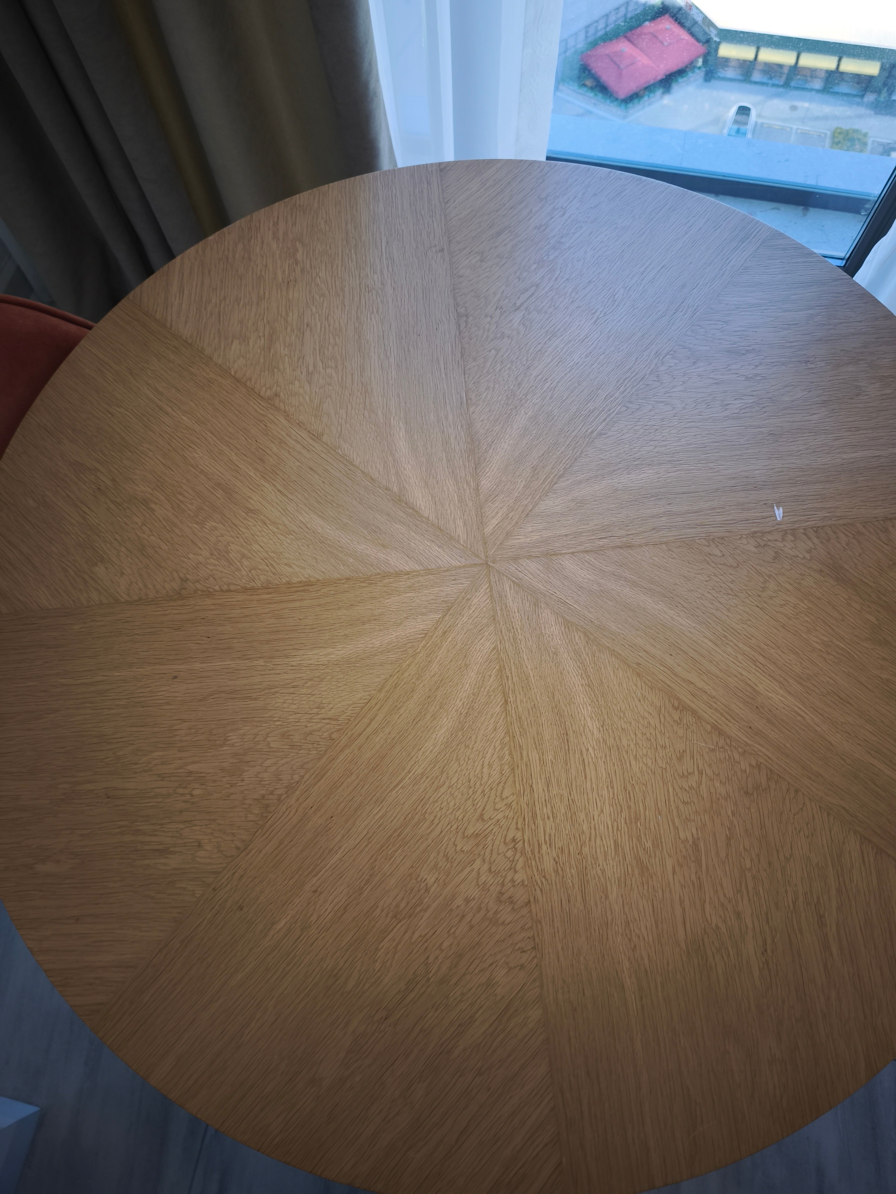 Oslo/Rove Yemek Masası 100 cm Siyah