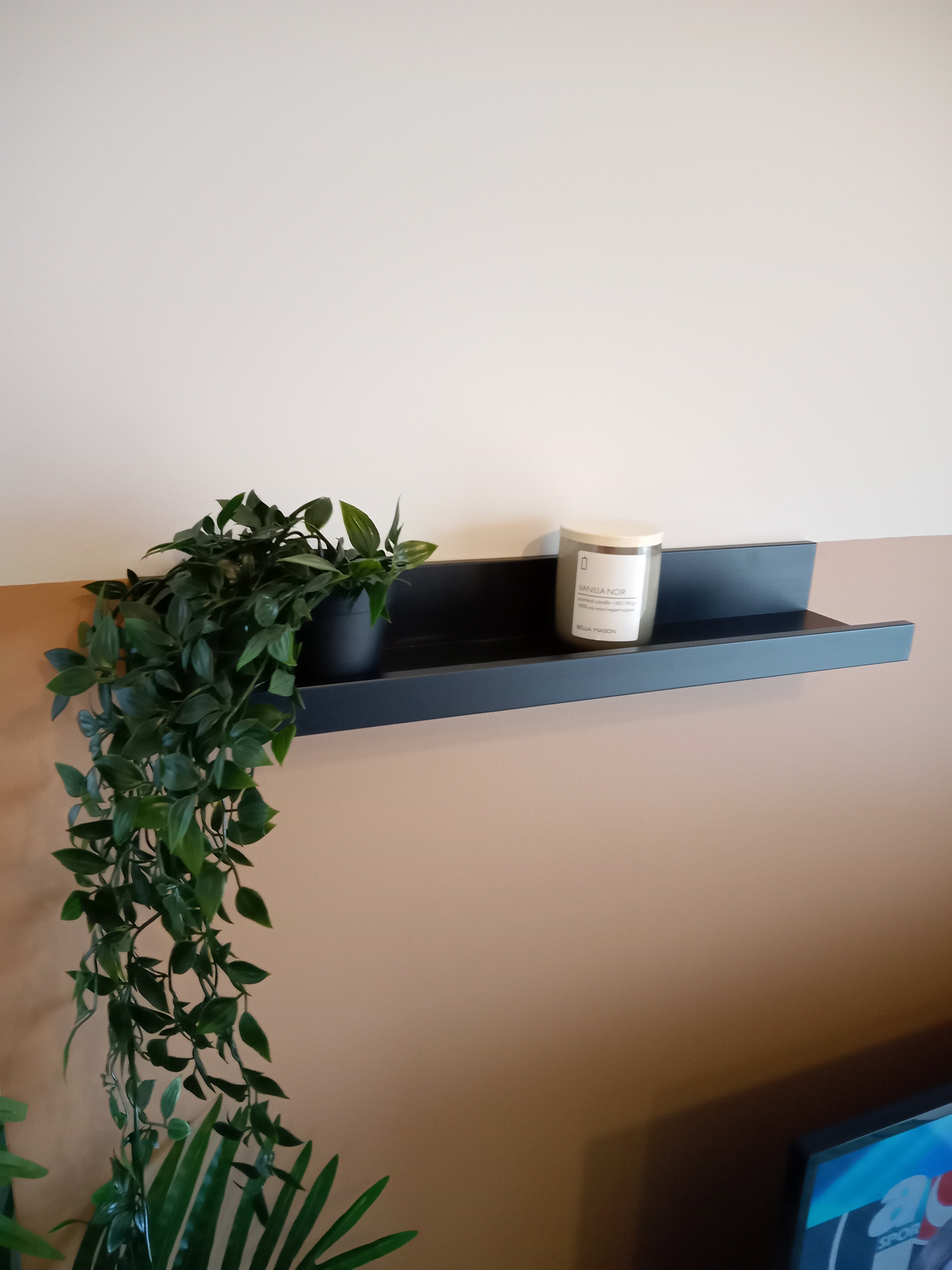 Mosslanda Raf 55 cm Siyah