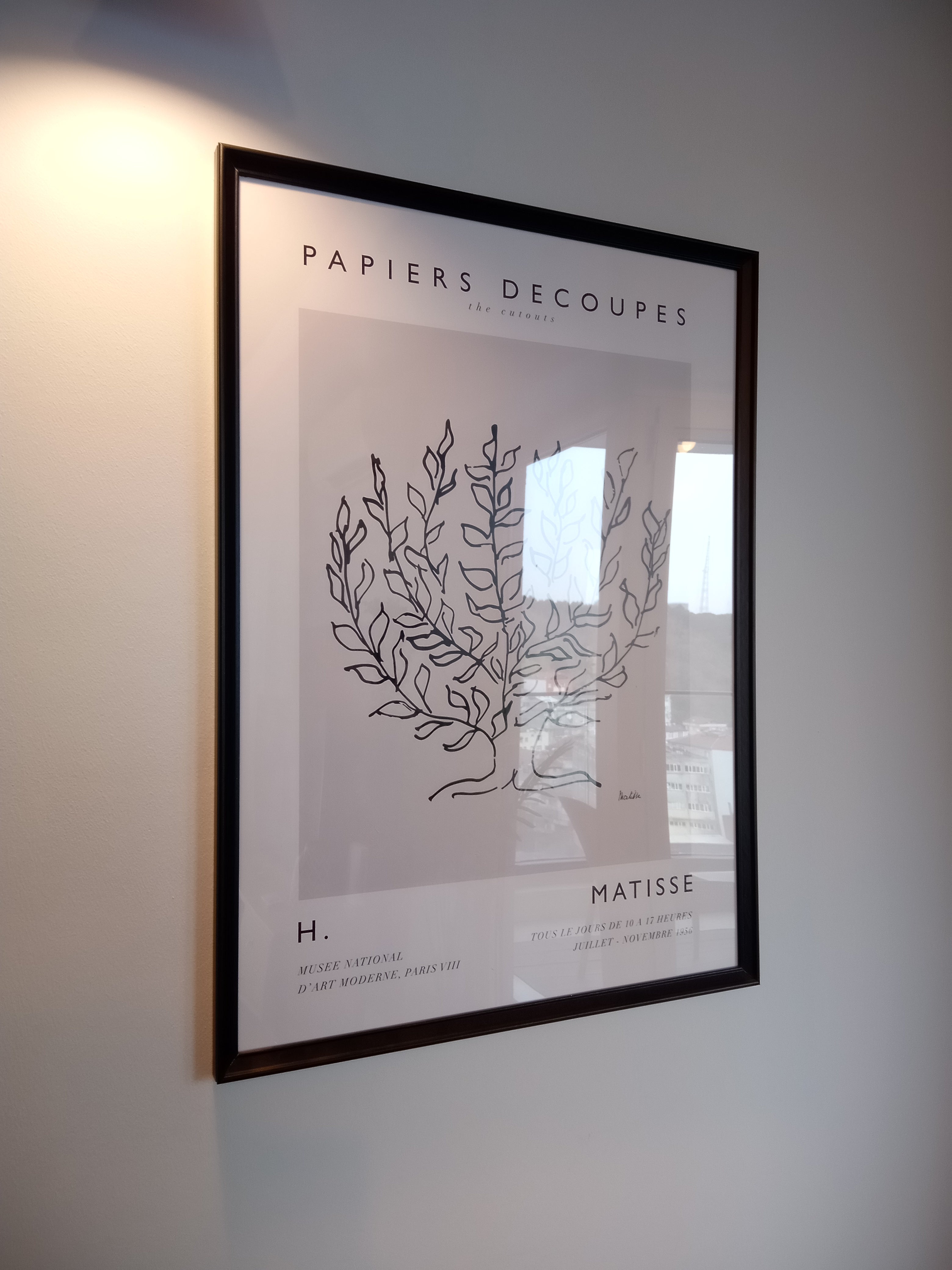 Fiskbo Siyah Çerçeve 50x70