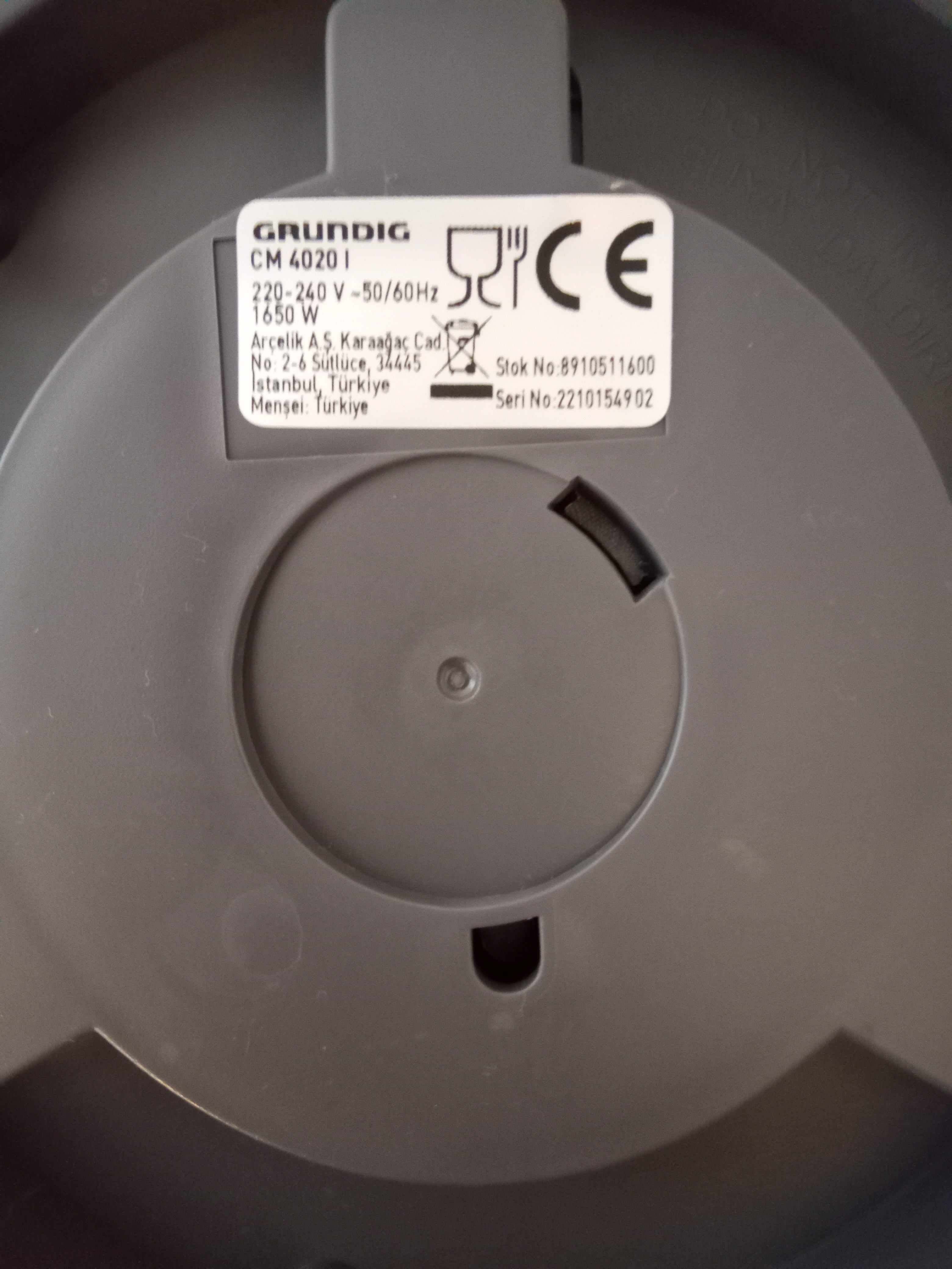 Grundig Çay Makinesi CM4020