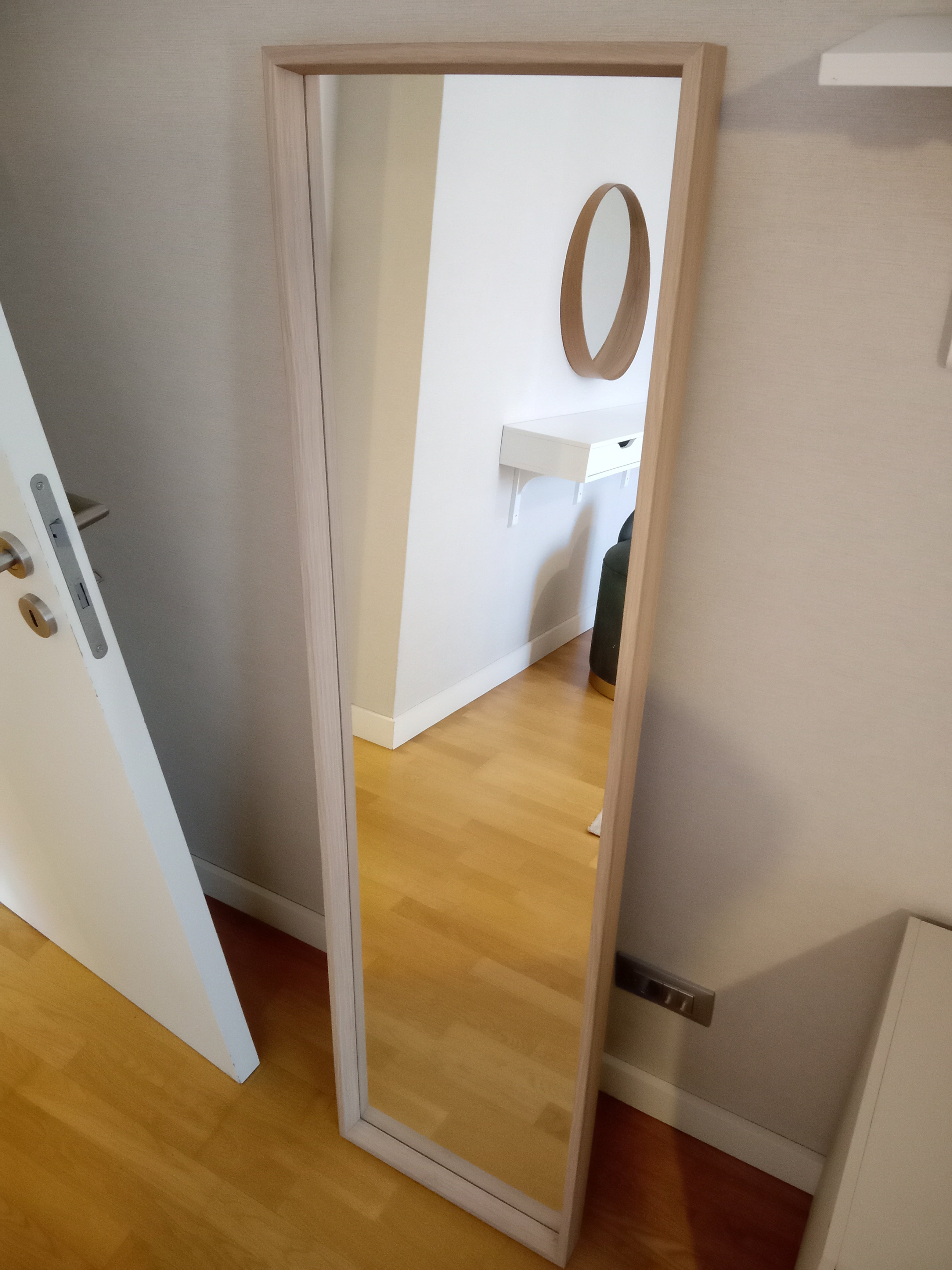 Nissedal Boy Aynası 40x150 Meşe