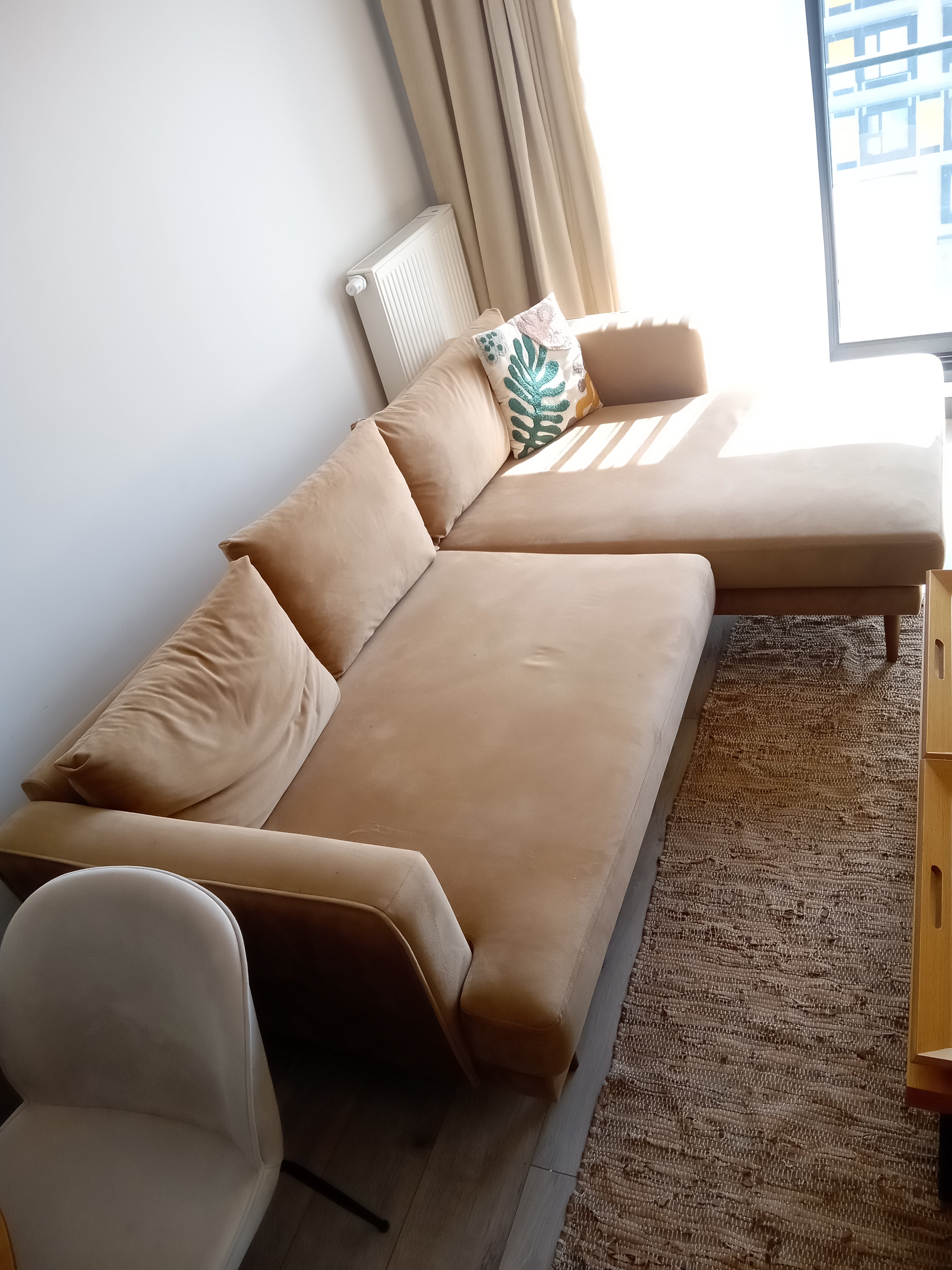 Lewis Sağ Köşe Koltuk Vizon