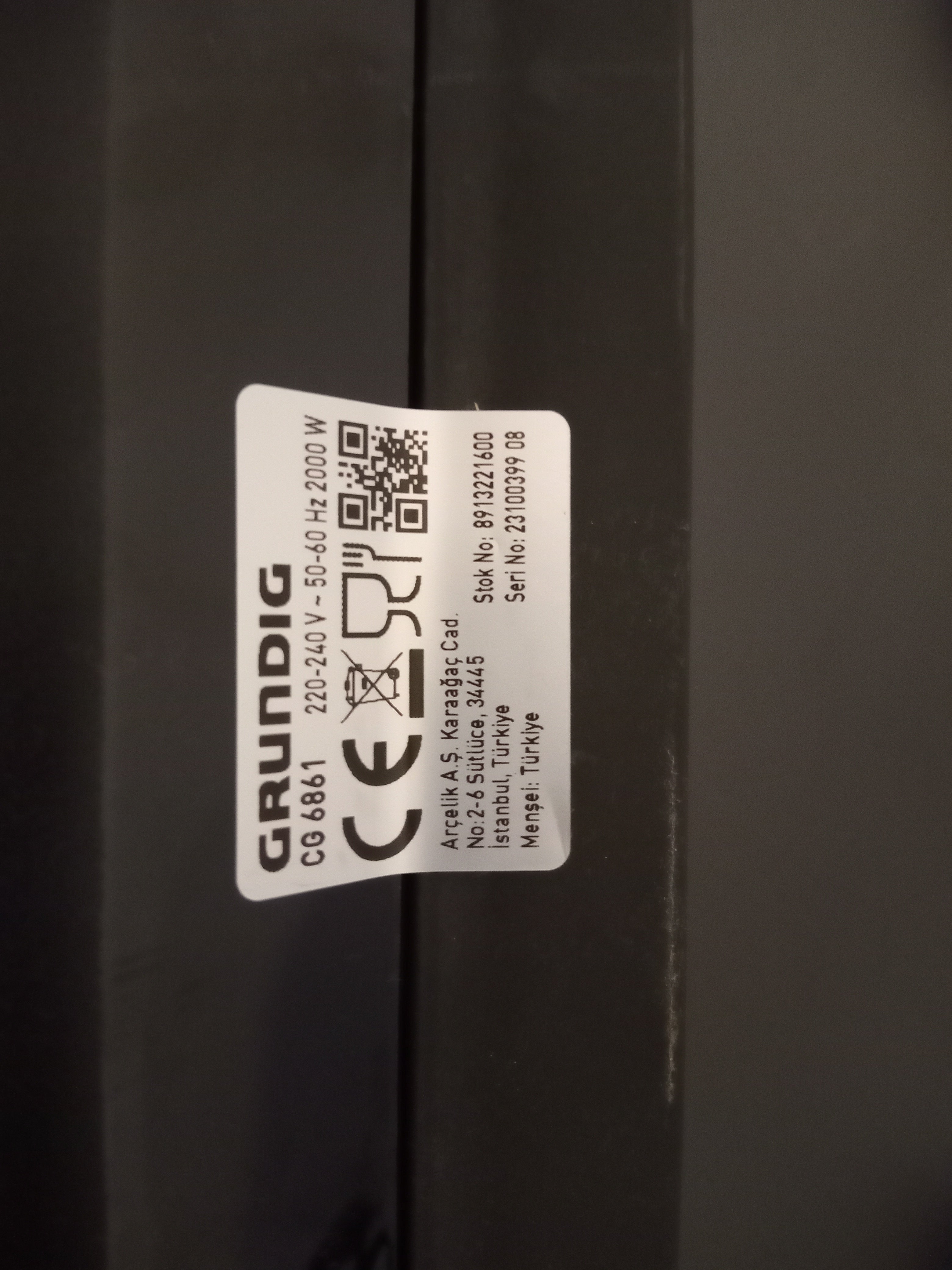 Grundig Tost Makinesi CG5960