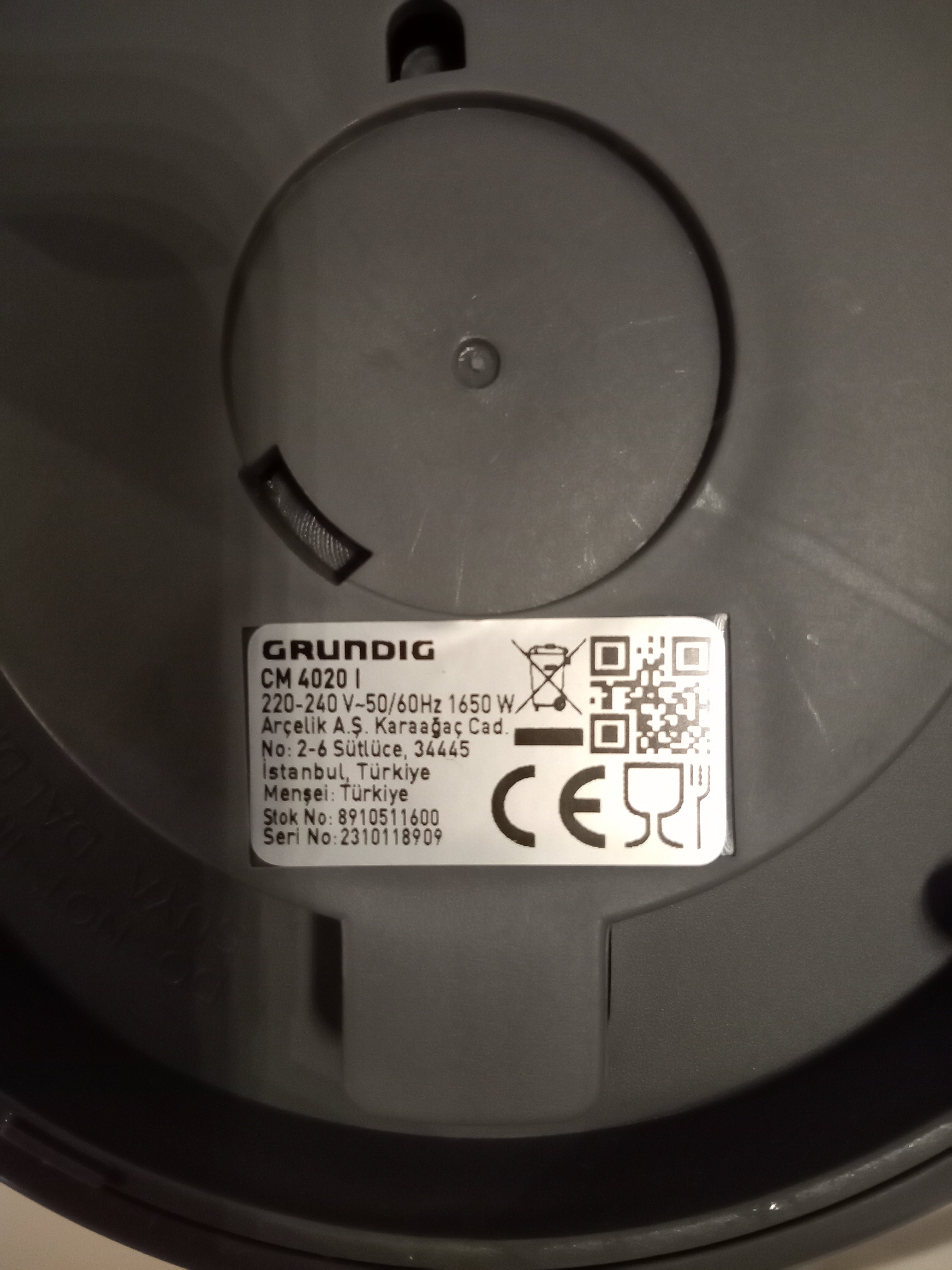 Grundig Çay Makinesi CM4020