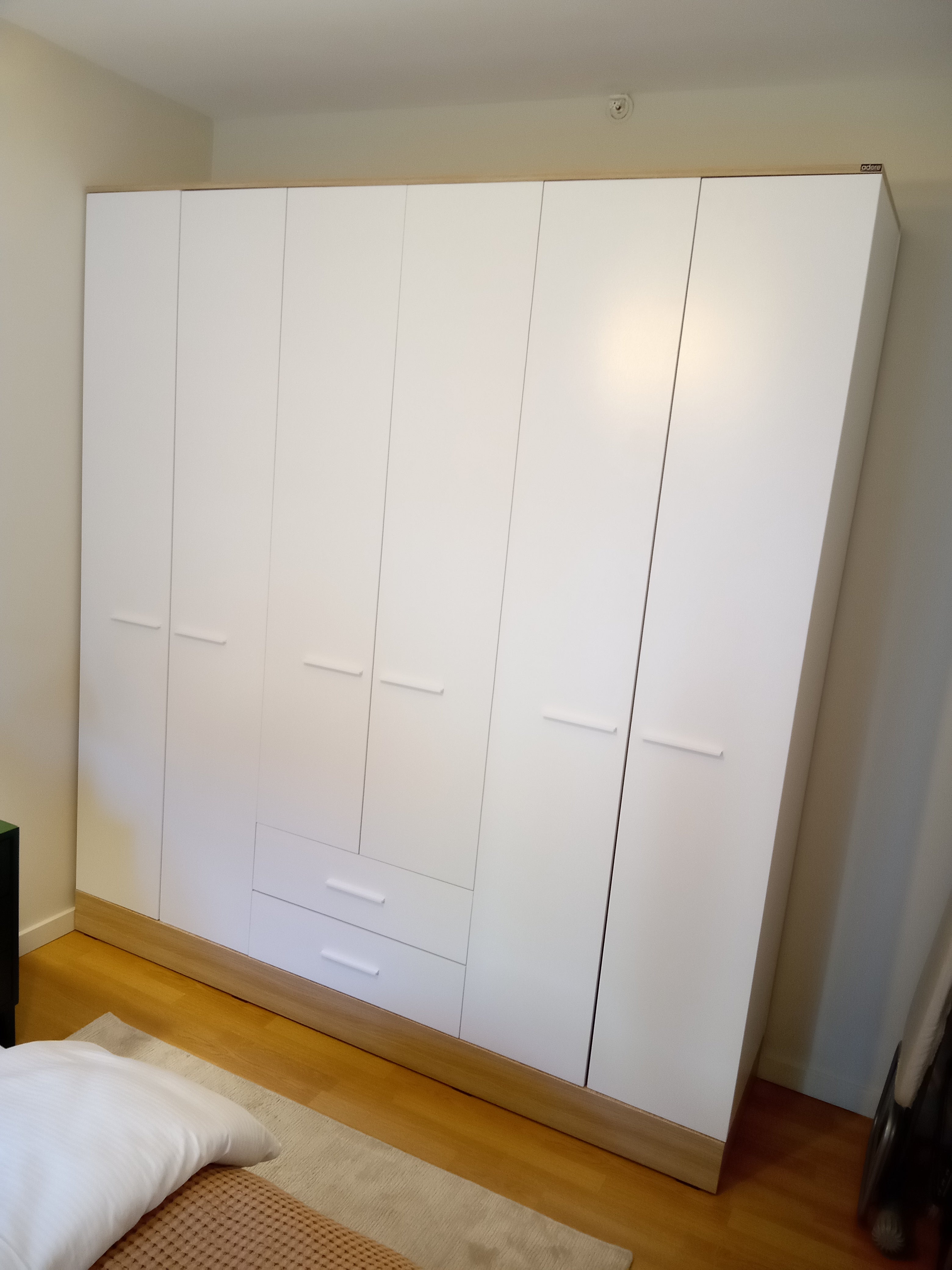 Base 6 Kapaklı Gardırop