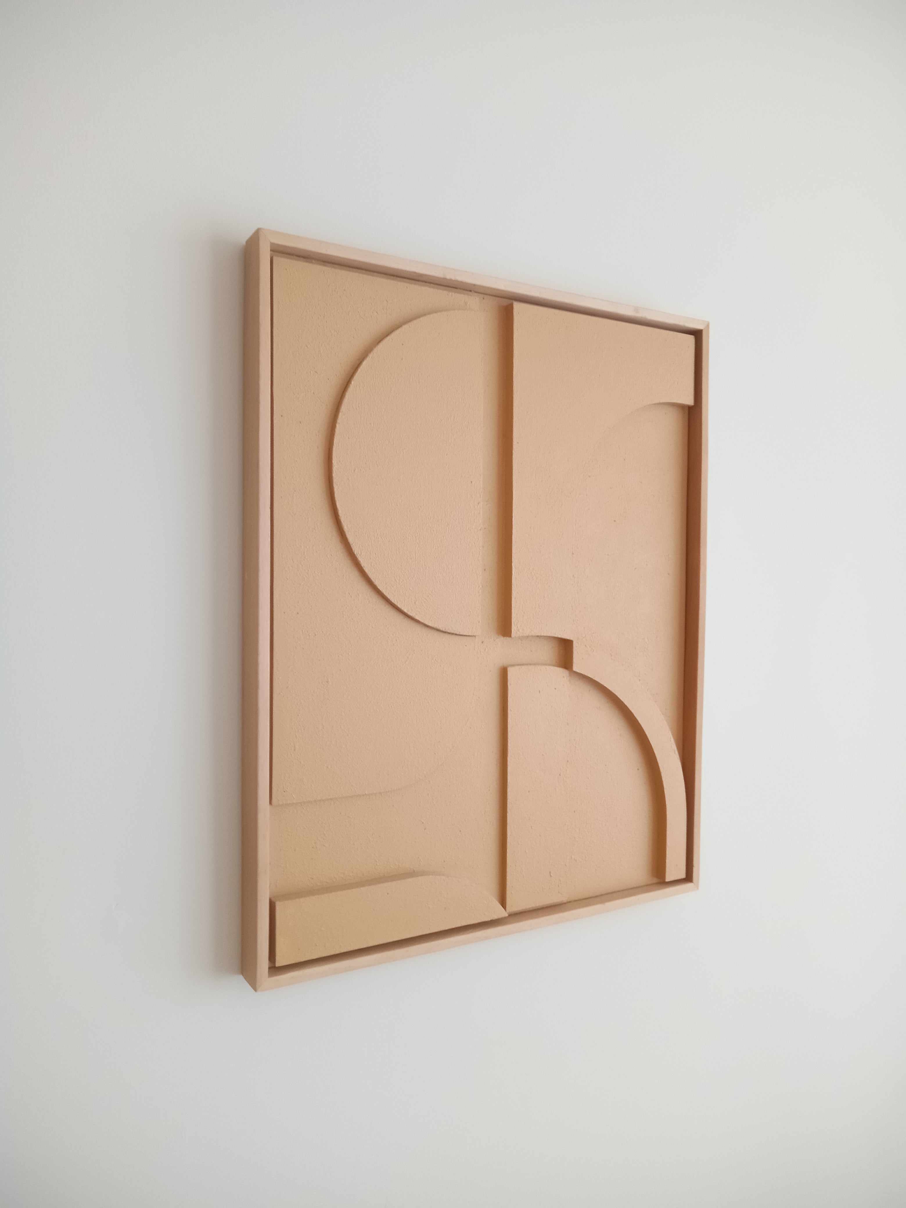 Arte Ahşap Pano Kahve 40x50