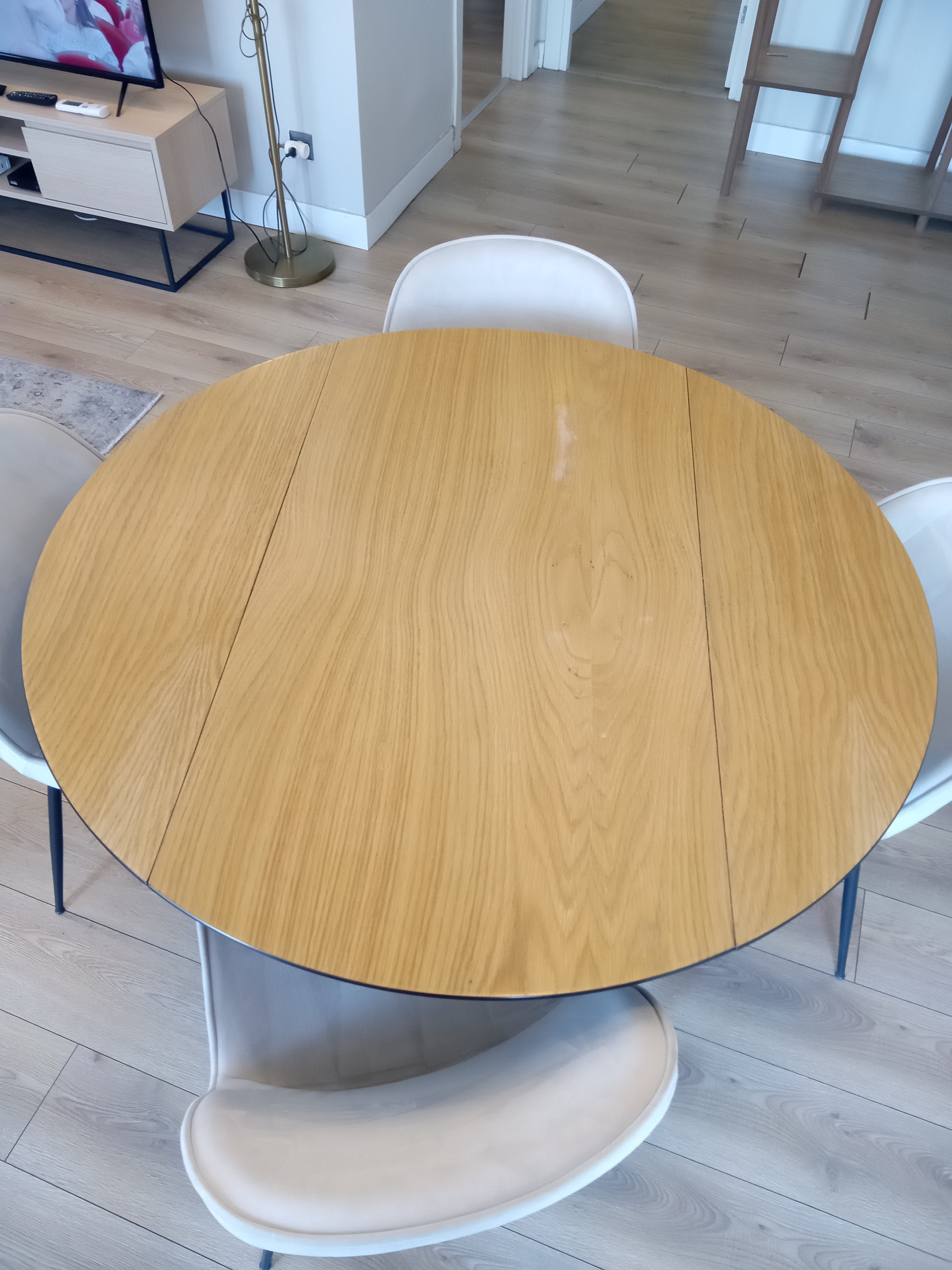 Lisabo Yemek Masası Meşe