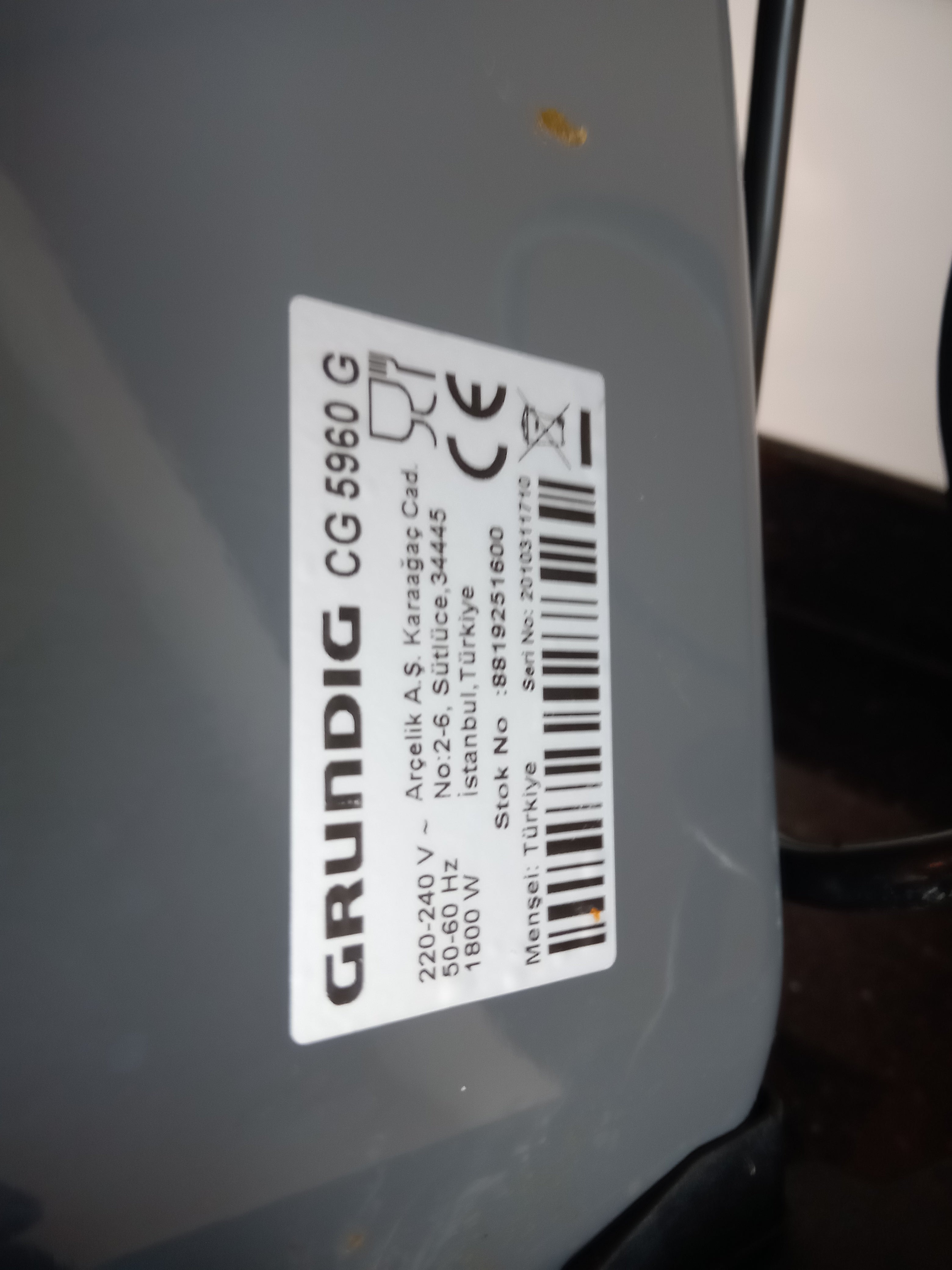 Grundig CG 4006 S Tost Makinesi