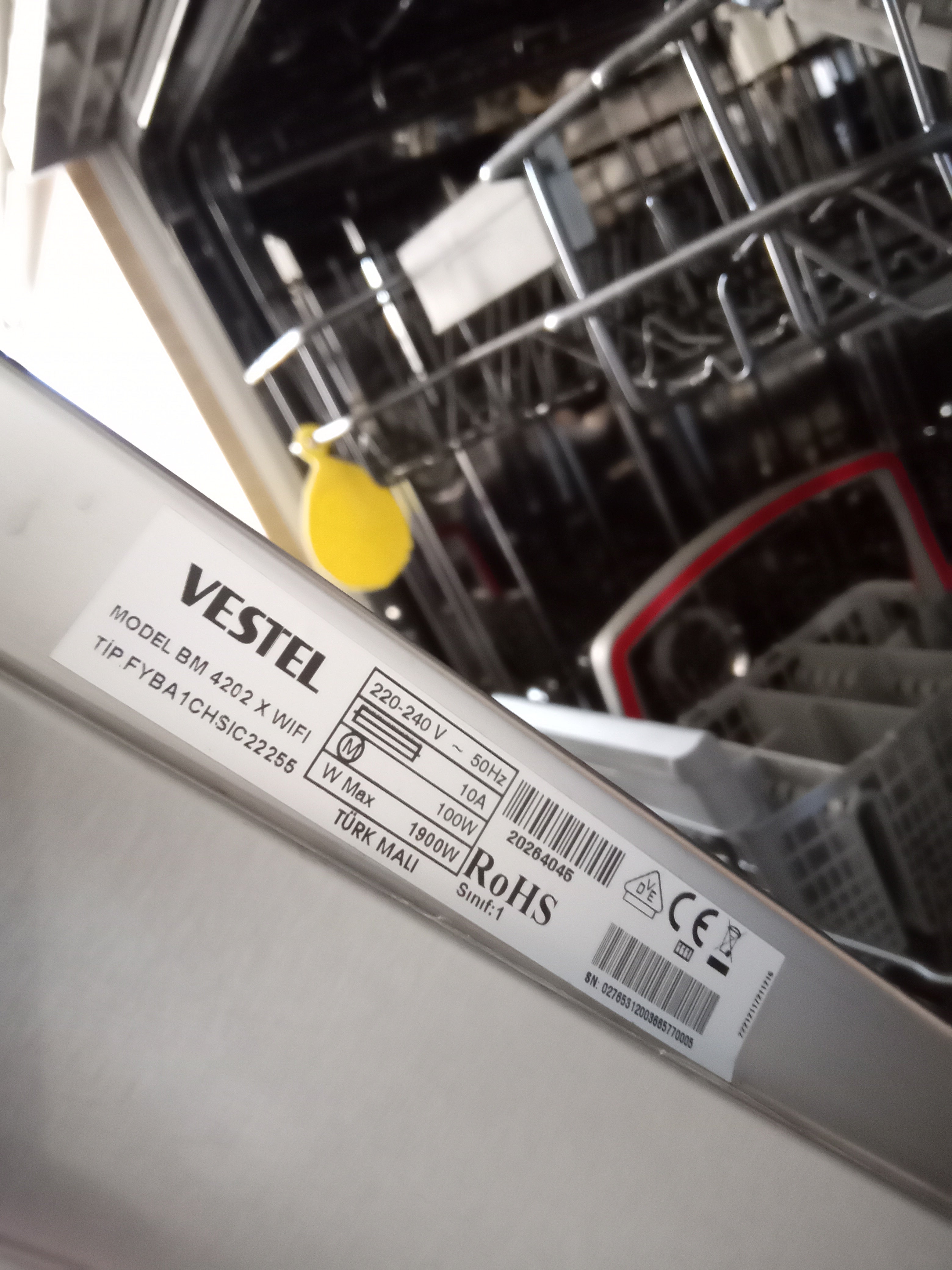 Vestel BM 4202 WIFI Bulaşık Makinesi