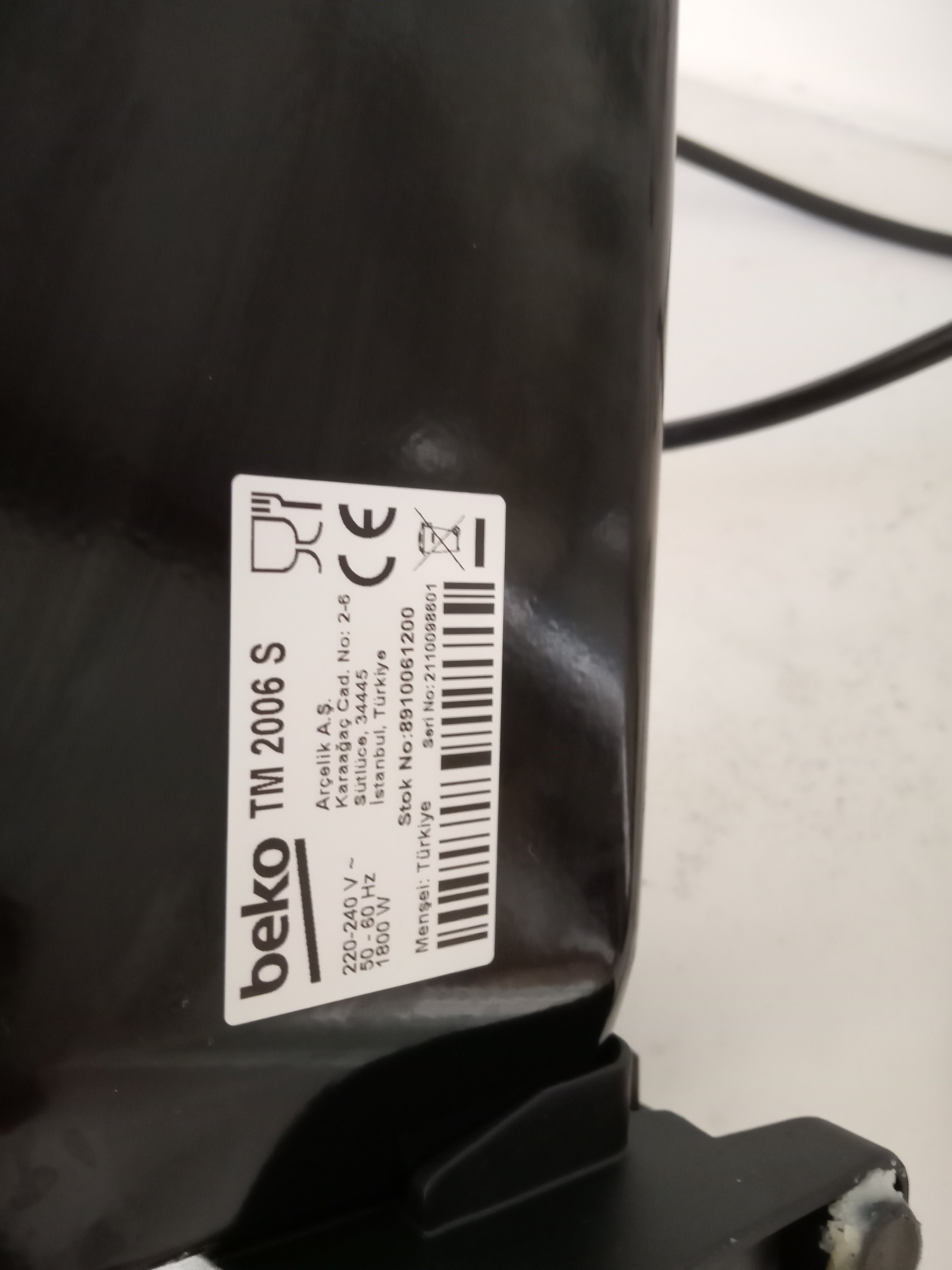 Beko Tost Makinesi TM2006