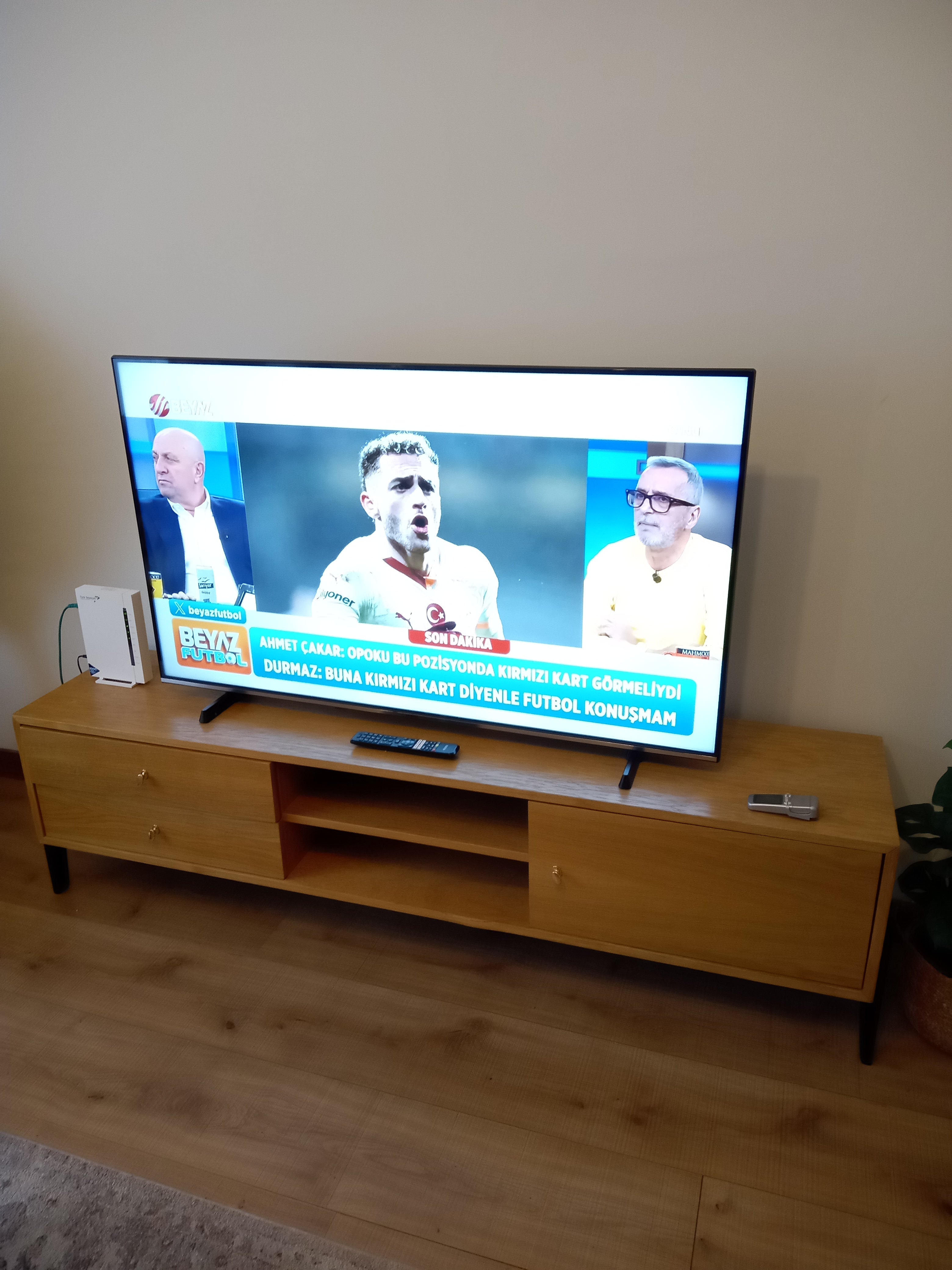 Fil Tv Sehpası 180 cm Meşe