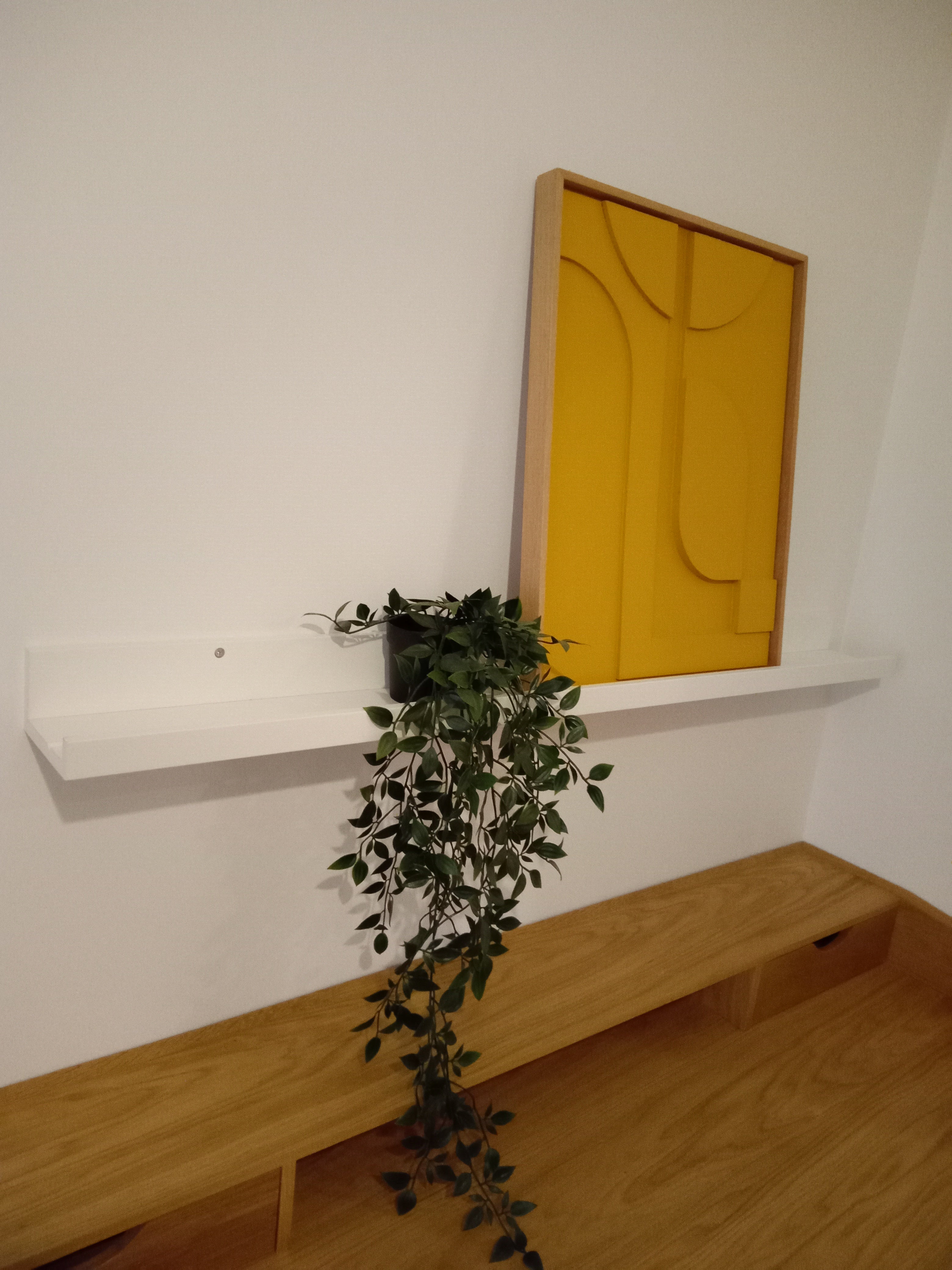 Arte Ahşap Pano Kahve 40x50