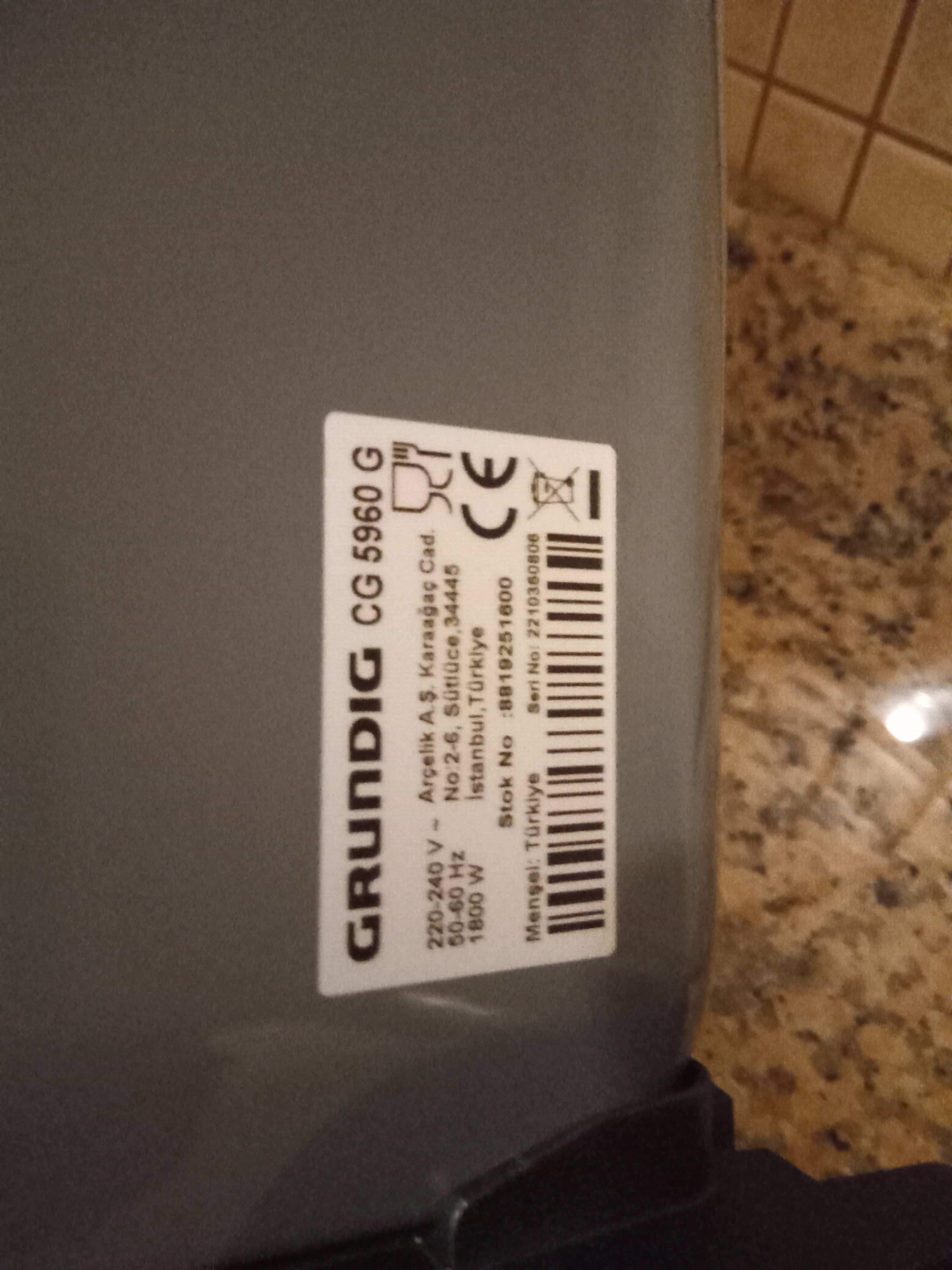 Grundig Tost Makinesi CG5960